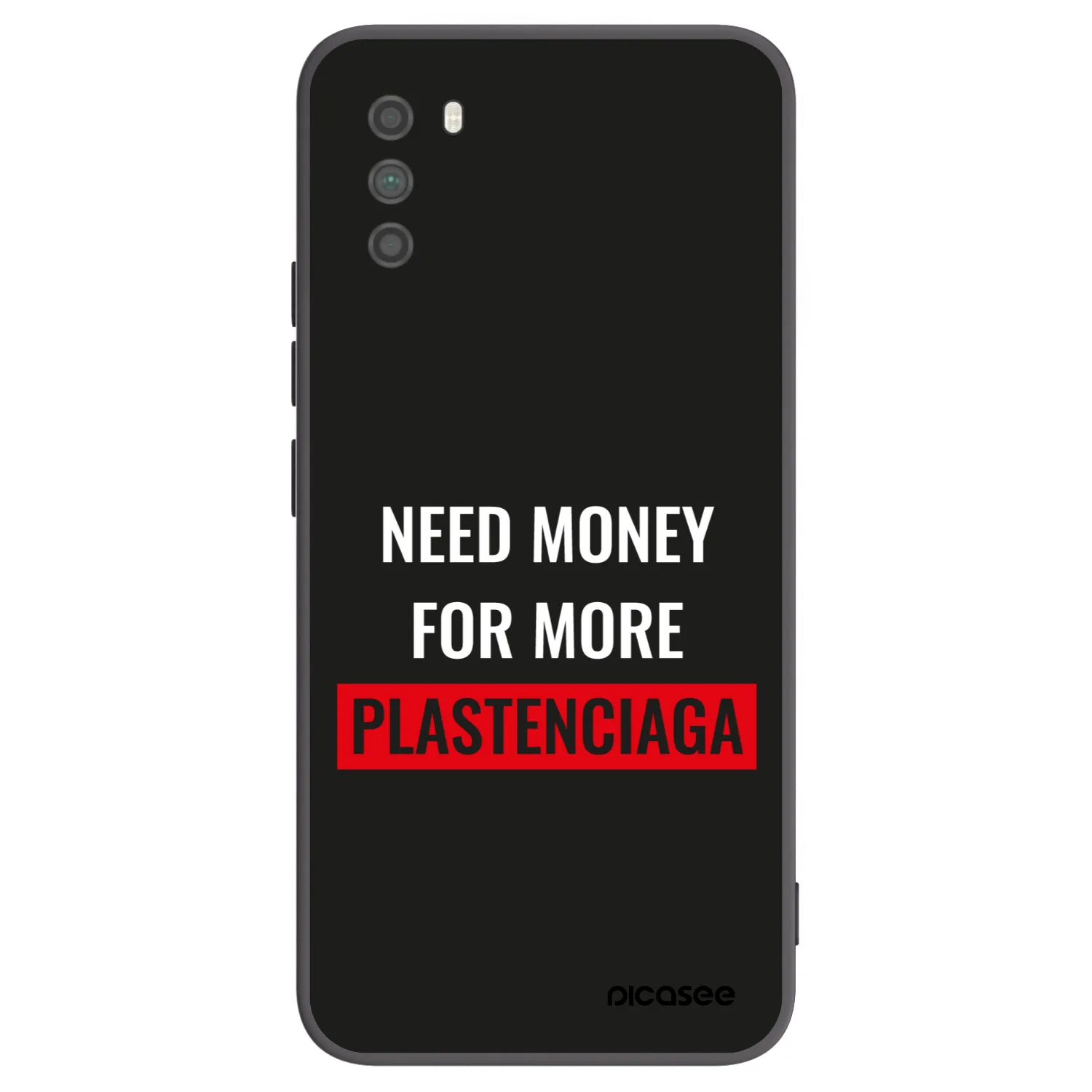 Picasee crna silikonska maskica za Xiaomi Poco M3 - More PLASTENCIAGA
