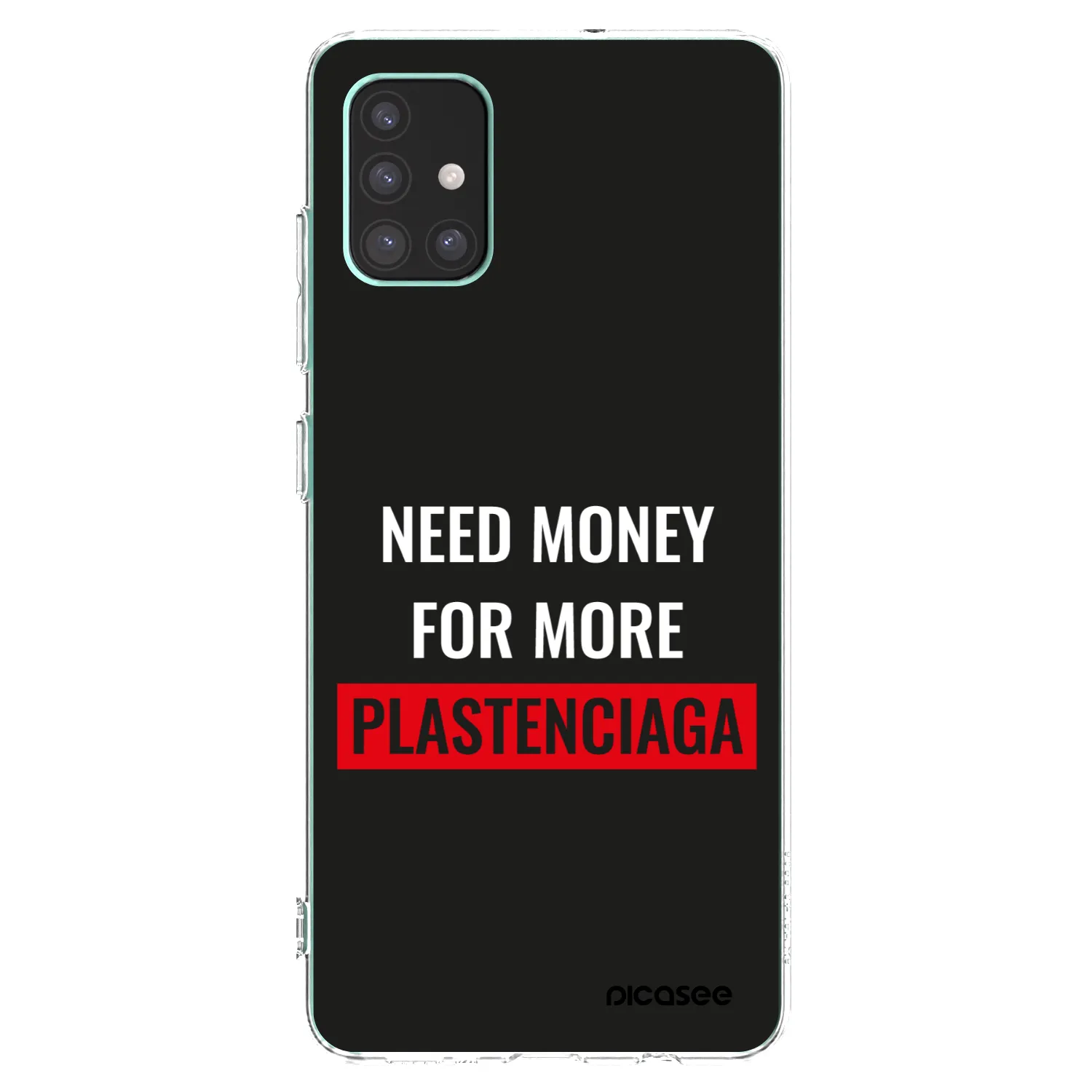 Picasee silikonska prozirna maskica za Samsung Galaxy M51 M515F - More PLASTENCIAGA