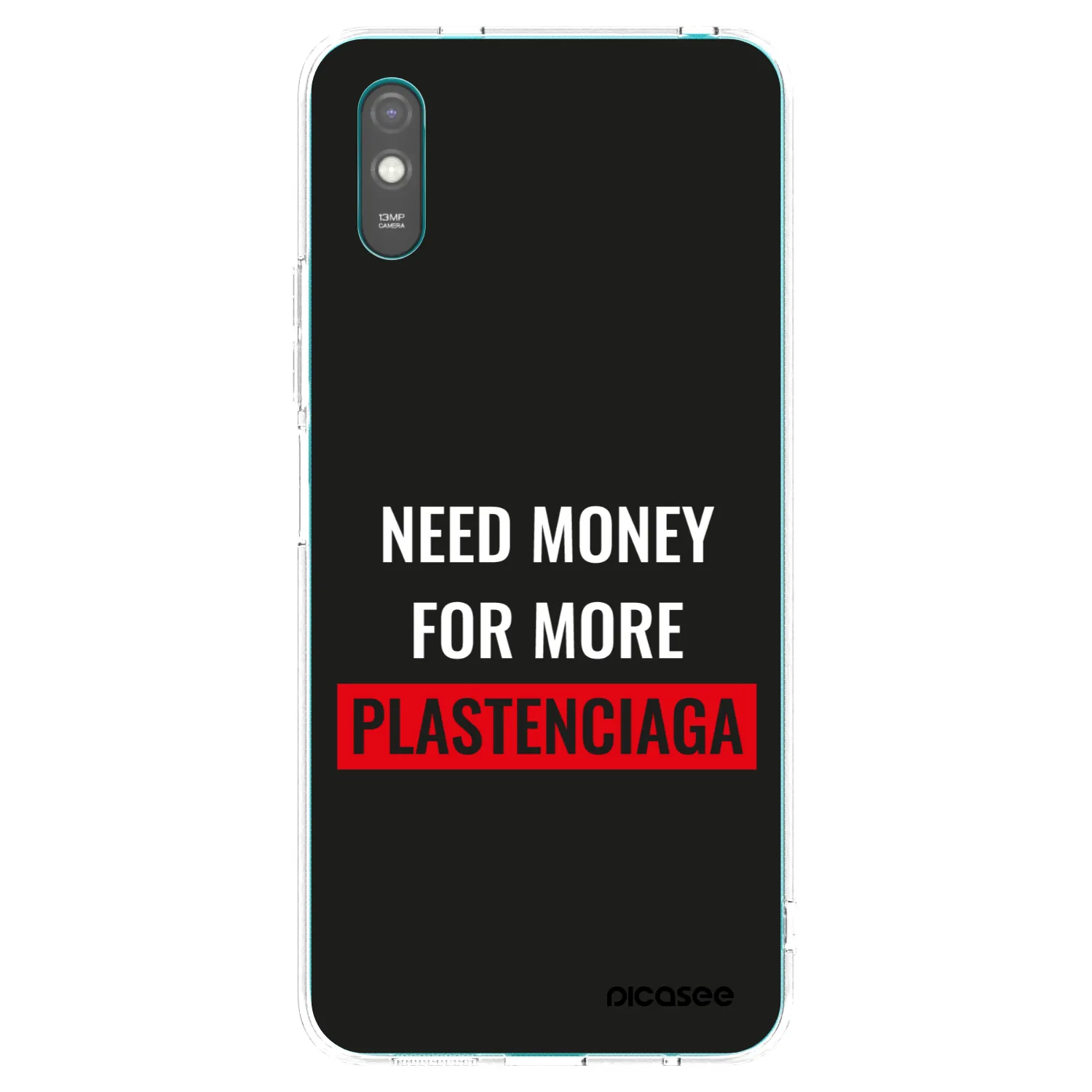 Picasee silikonska prozirna maskica za Xiaomi Redmi 9AT - More PLASTENCIAGA