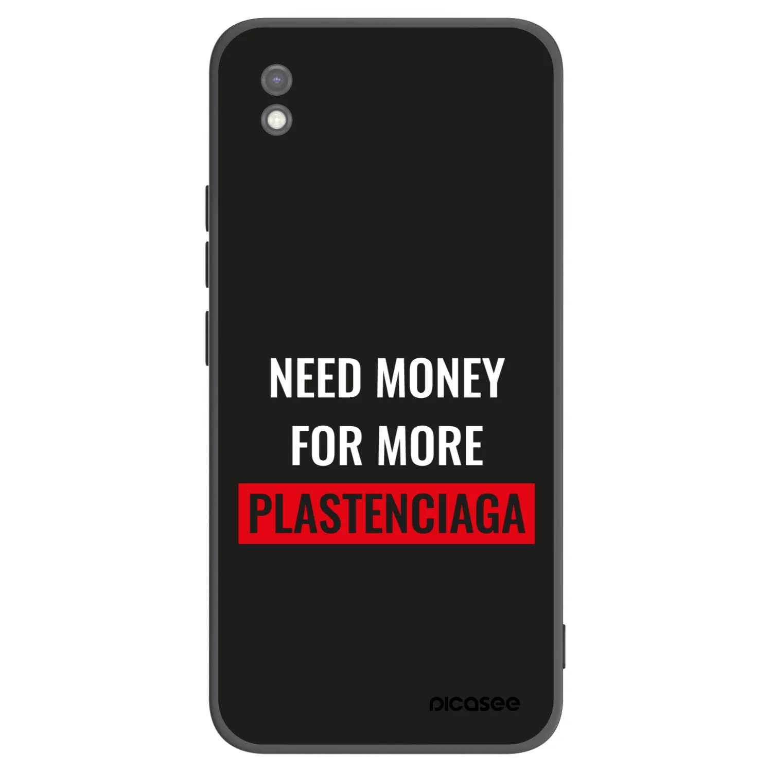 Picasee crna silikonska maskica za Xiaomi Redmi 9AT - More PLASTENCIAGA