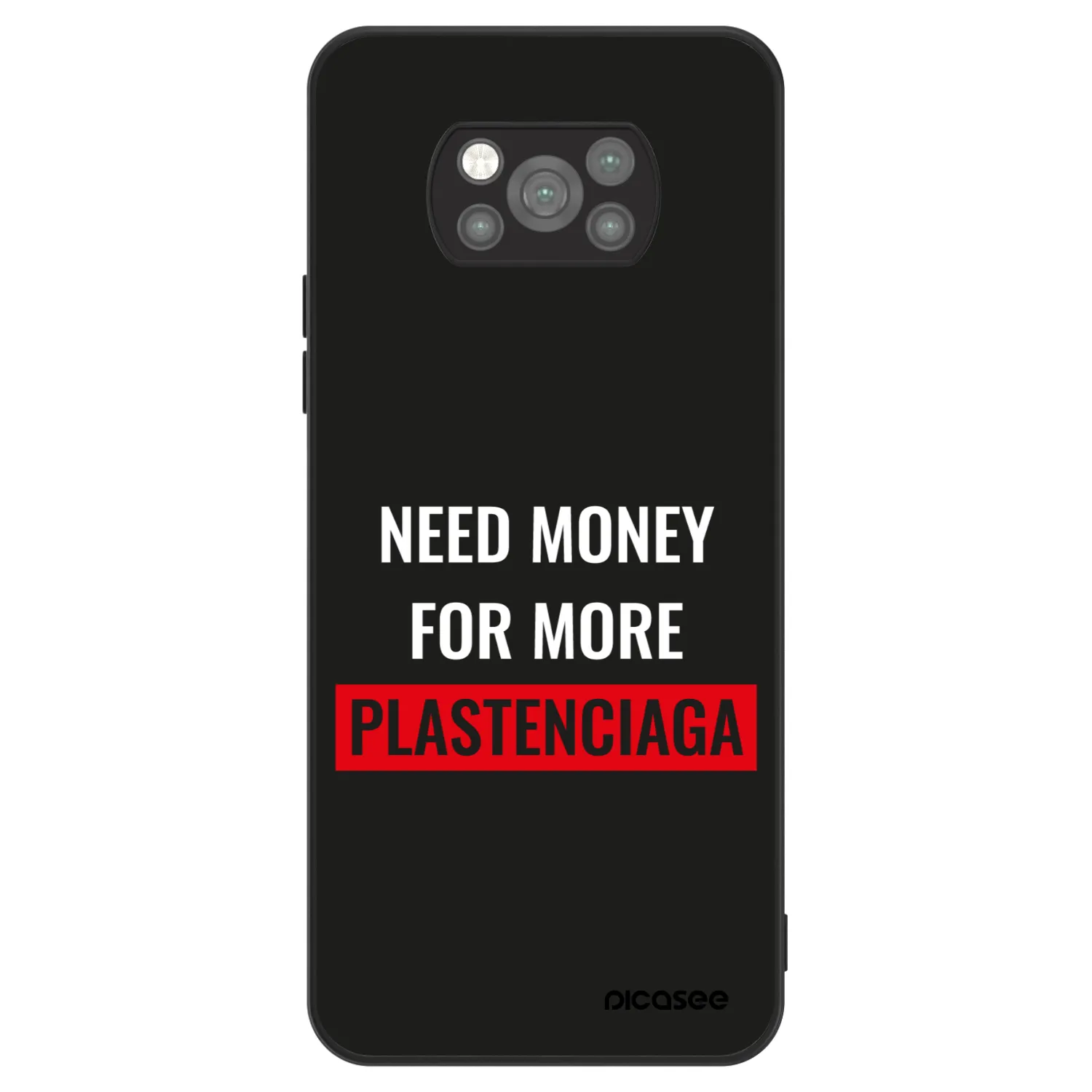 Picasee ULTIMATE CASE za Xiaomi Poco X3 Pro - More PLASTENCIAGA