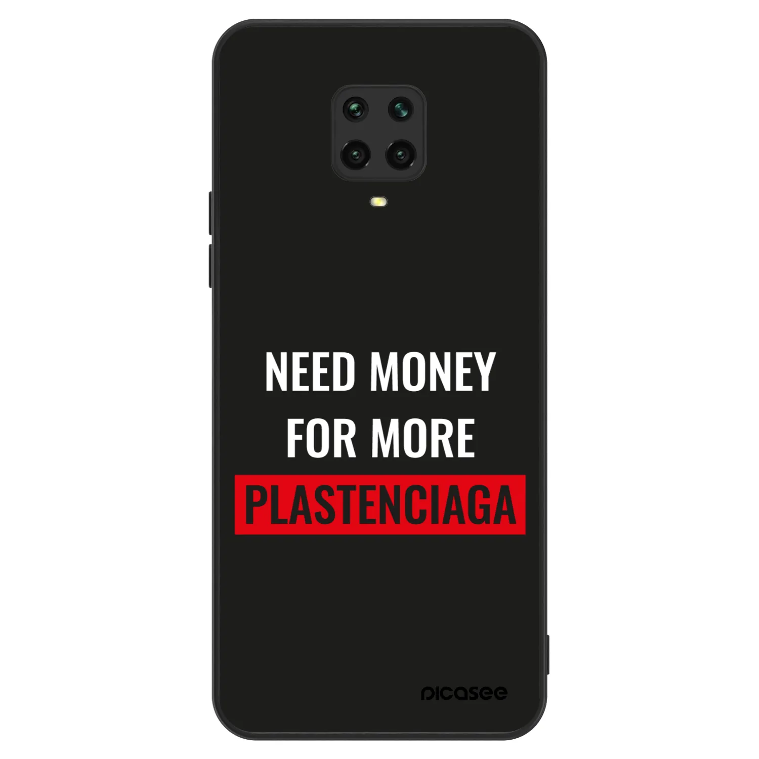 Picasee ULTIMATE CASE za Xiaomi Redmi Note 9S - More PLASTENCIAGA