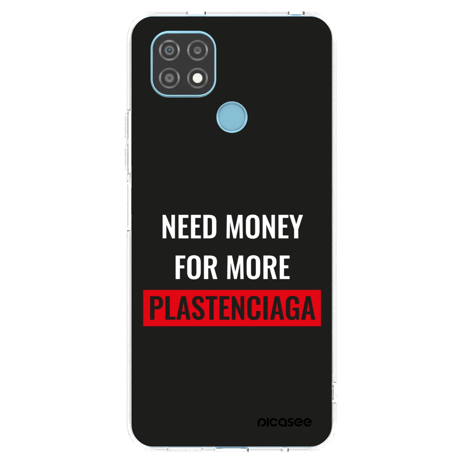 Picasee silikonska prozirna maskica za Realme C21 - More PLASTENCIAGA