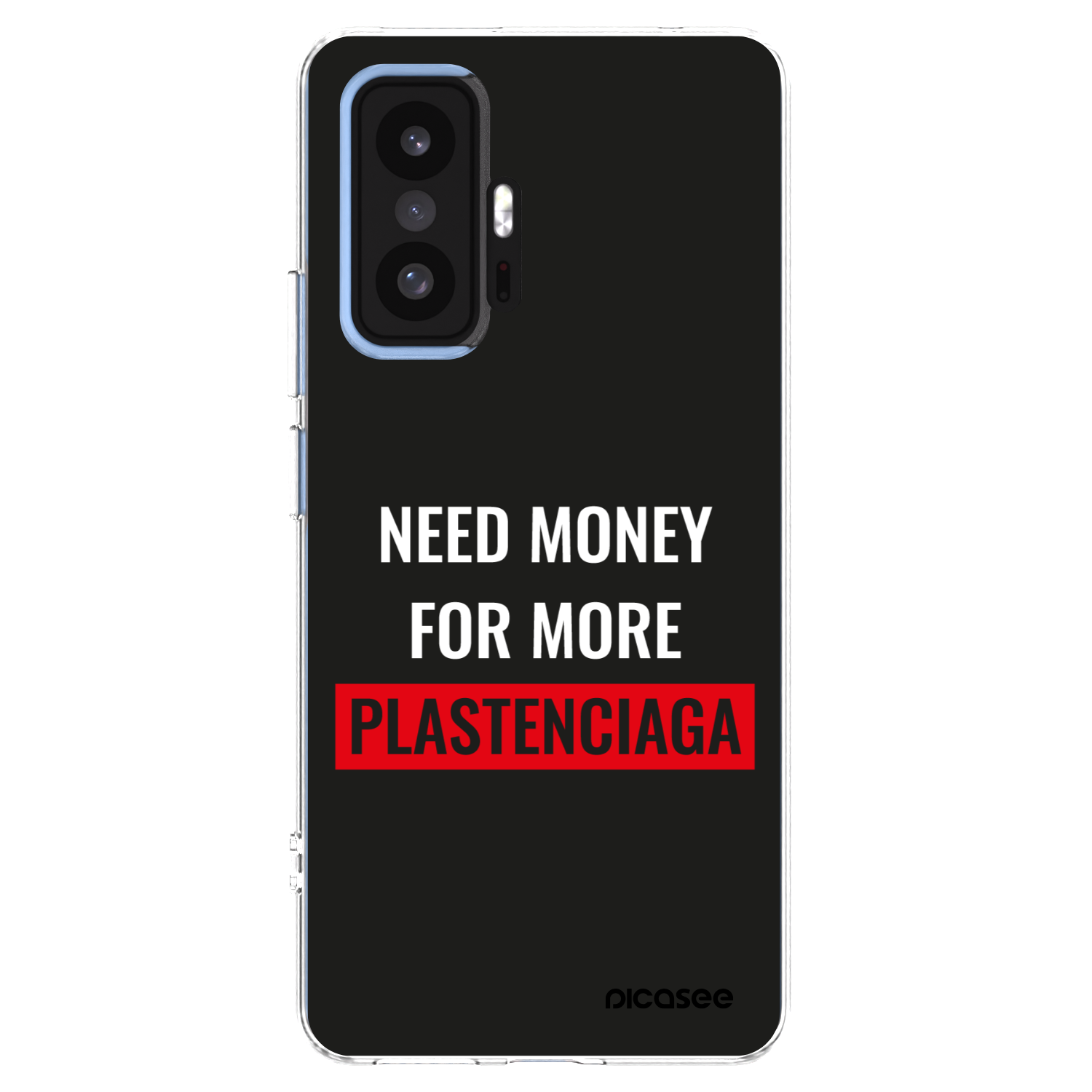 Picasee silikonska prozirna maskica za Xiaomi 11T Pro - More PLASTENCIAGA