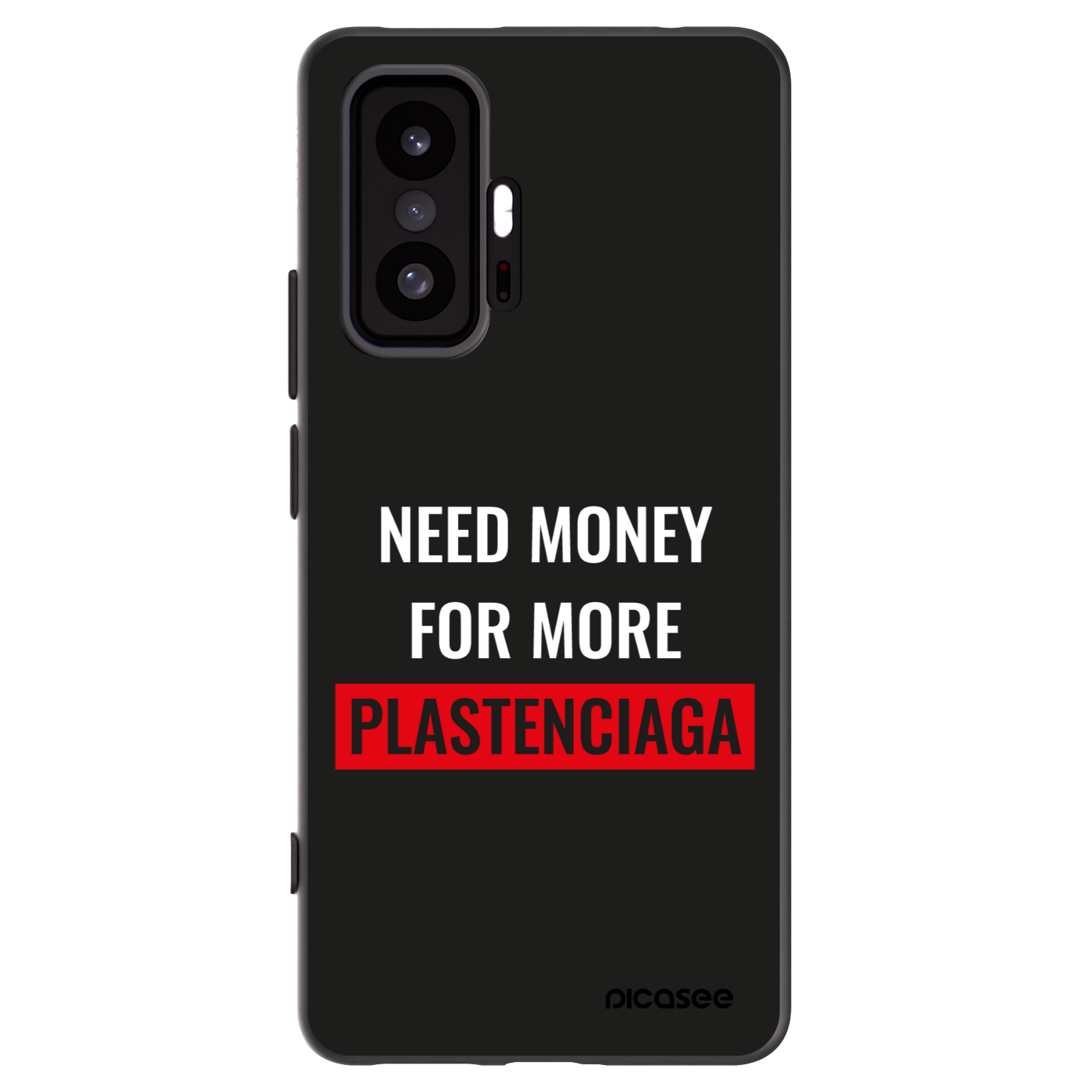 Picasee crna silikonska maskica za Xiaomi 11T Pro - More PLASTENCIAGA