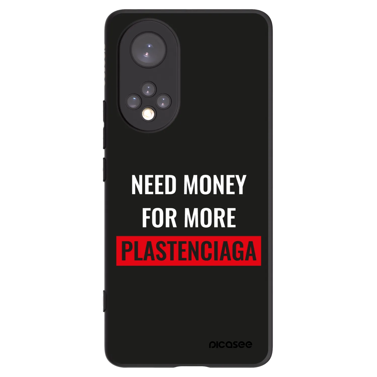 Picasee crna silikonska maskica za Huawei Nova 9 - More PLASTENCIAGA