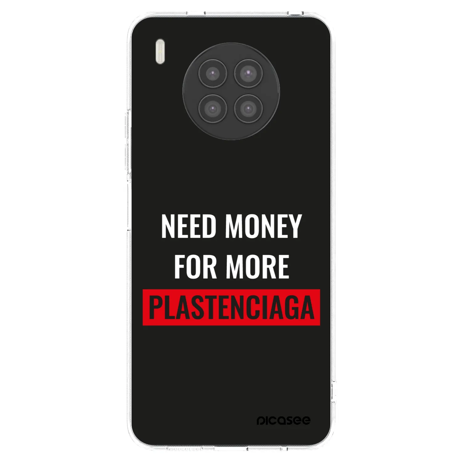 Picasee silikonska prozirna maskica za Huawei Nova 8i - More PLASTENCIAGA