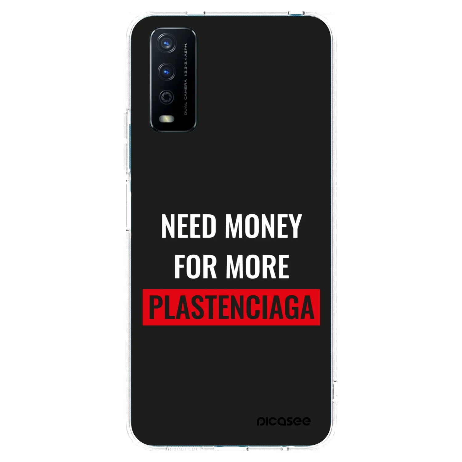 Picasee silikonska prozirna maskica za Vivo Y11s - More PLASTENCIAGA