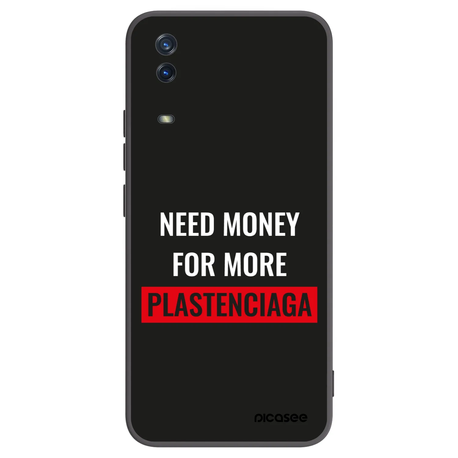 Picasee crna silikonska maskica za Vivo Y11s - More PLASTENCIAGA