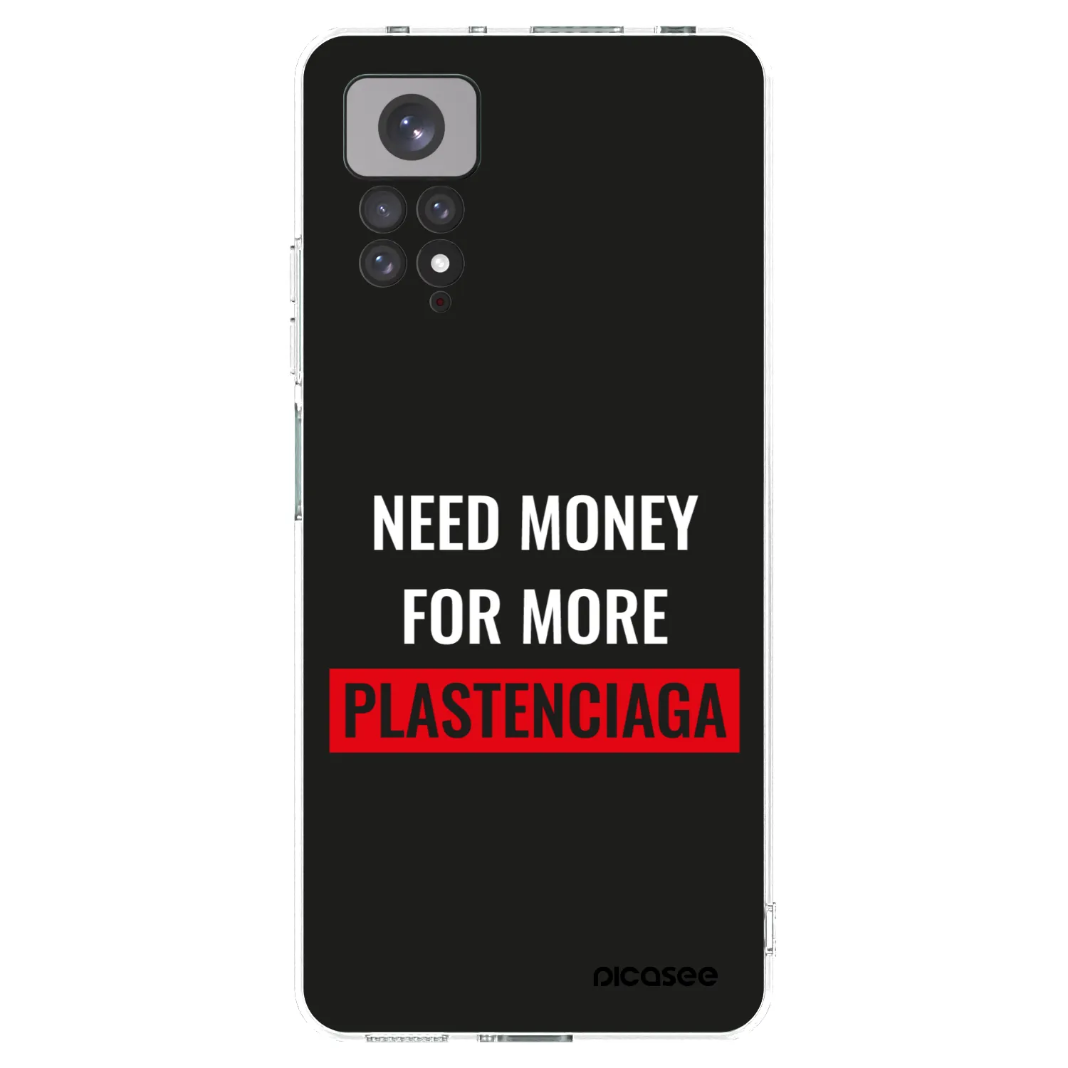 Picasee silikonska prozirna maskica za Xiaomi Redmi Note 11 - More PLASTENCIAGA