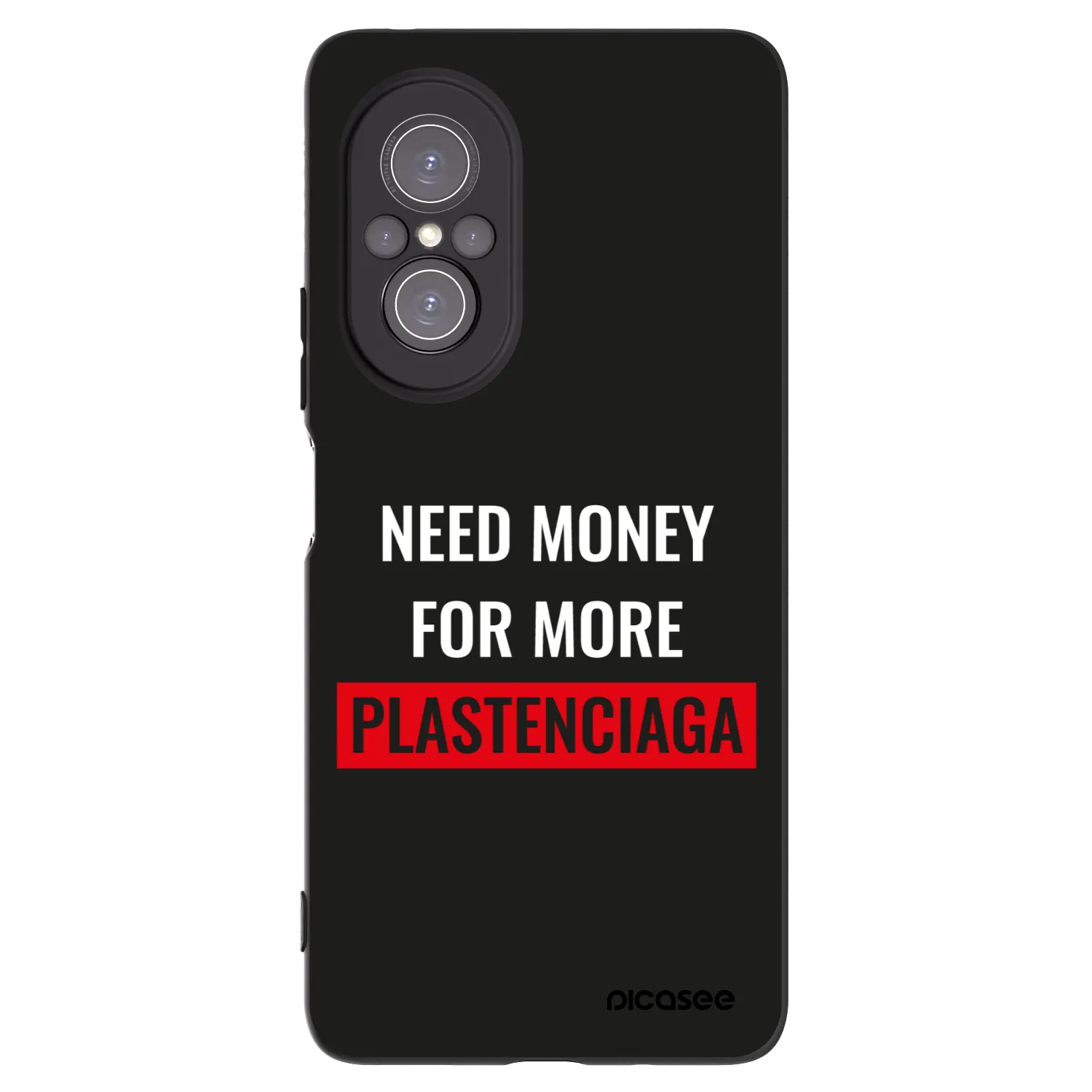 Picasee crna silikonska maskica za Huawei Nova 9 SE - More PLASTENCIAGA