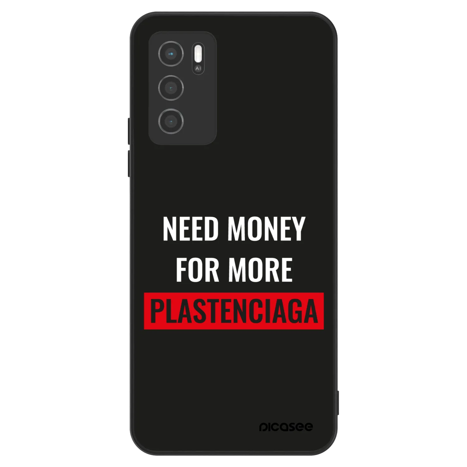 Picasee ULTIMATE CASE za OPPO A16 - More PLASTENCIAGA