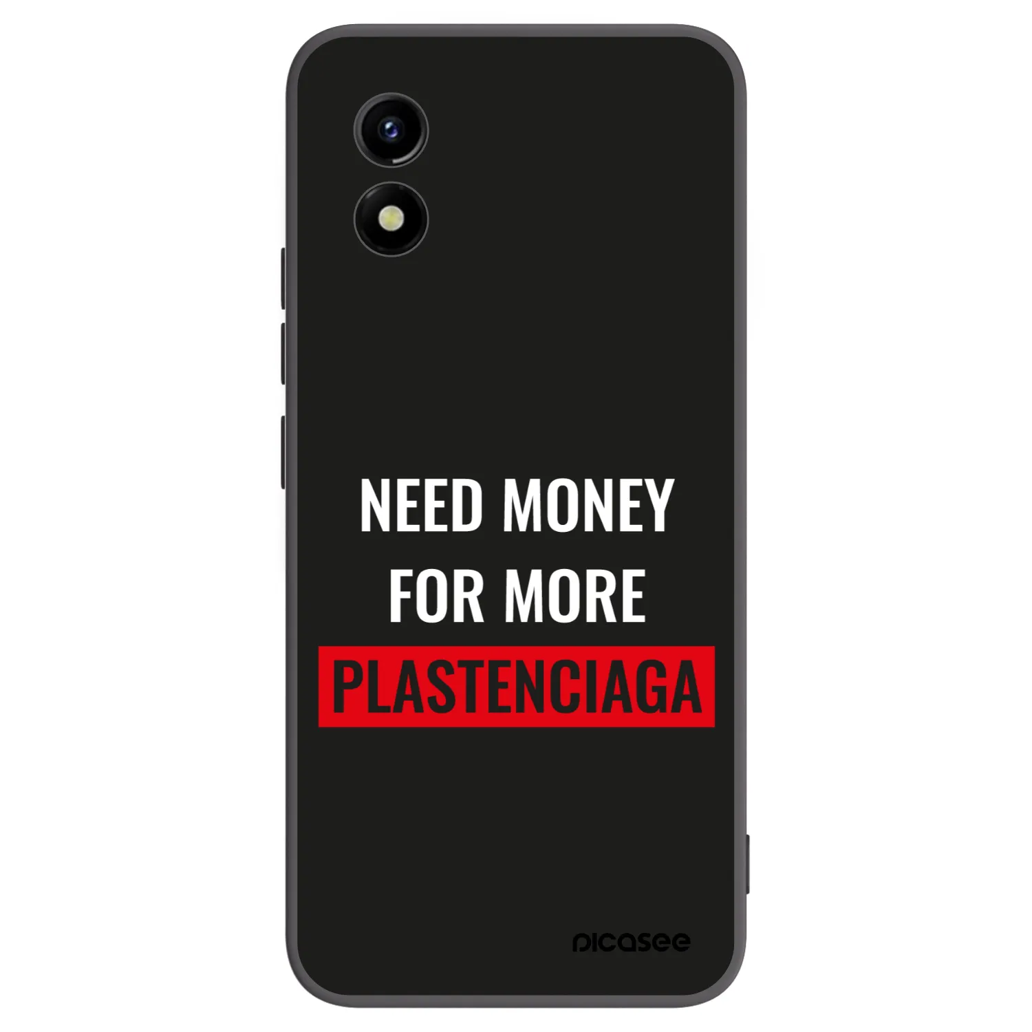 Picasee crna silikonska maskica za Vivo Y01 - More PLASTENCIAGA