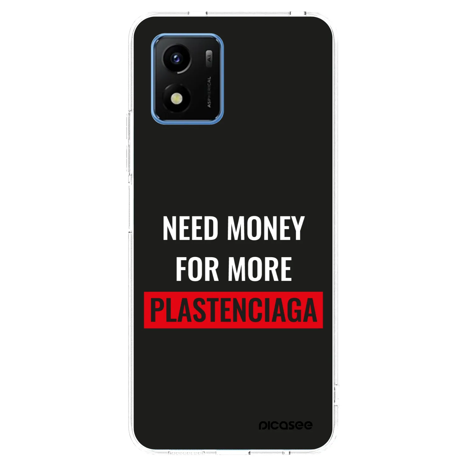 Picasee silikonska prozirna maskica za Vivo Y01 - More PLASTENCIAGA