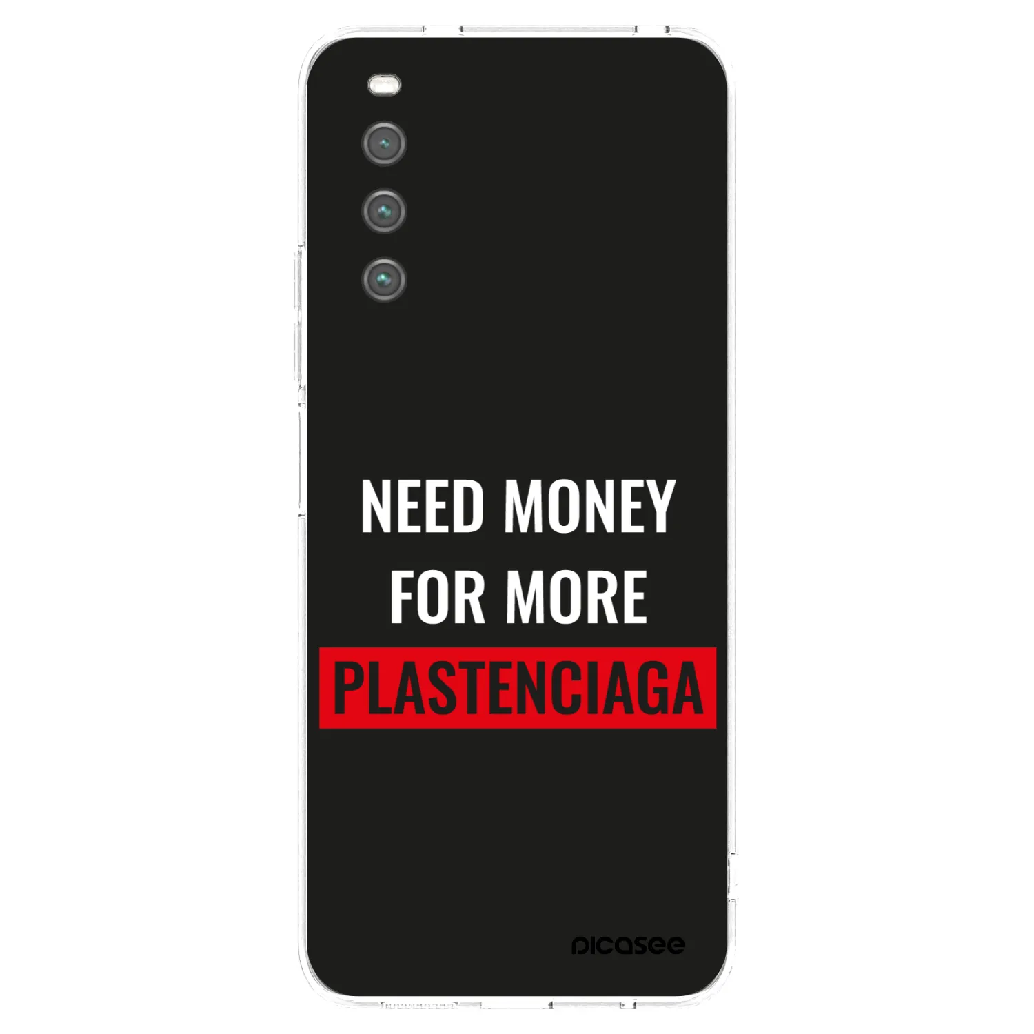 Picasee silikonska prozirna maskica za Sony Xperia 10 IV 5G - More PLASTENCIAGA