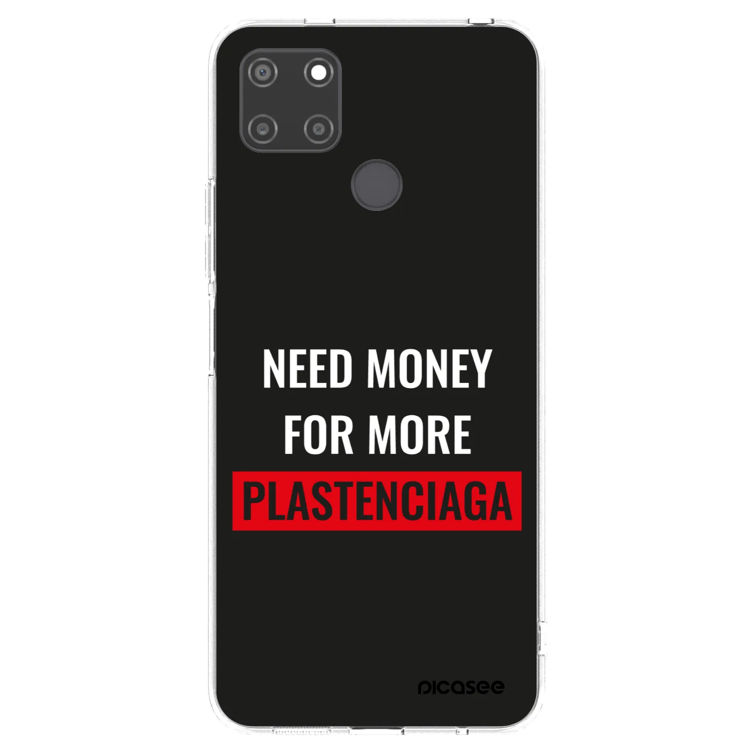 Picasee silikonska prozirna maskica za Realme C21Y - More PLASTENCIAGA