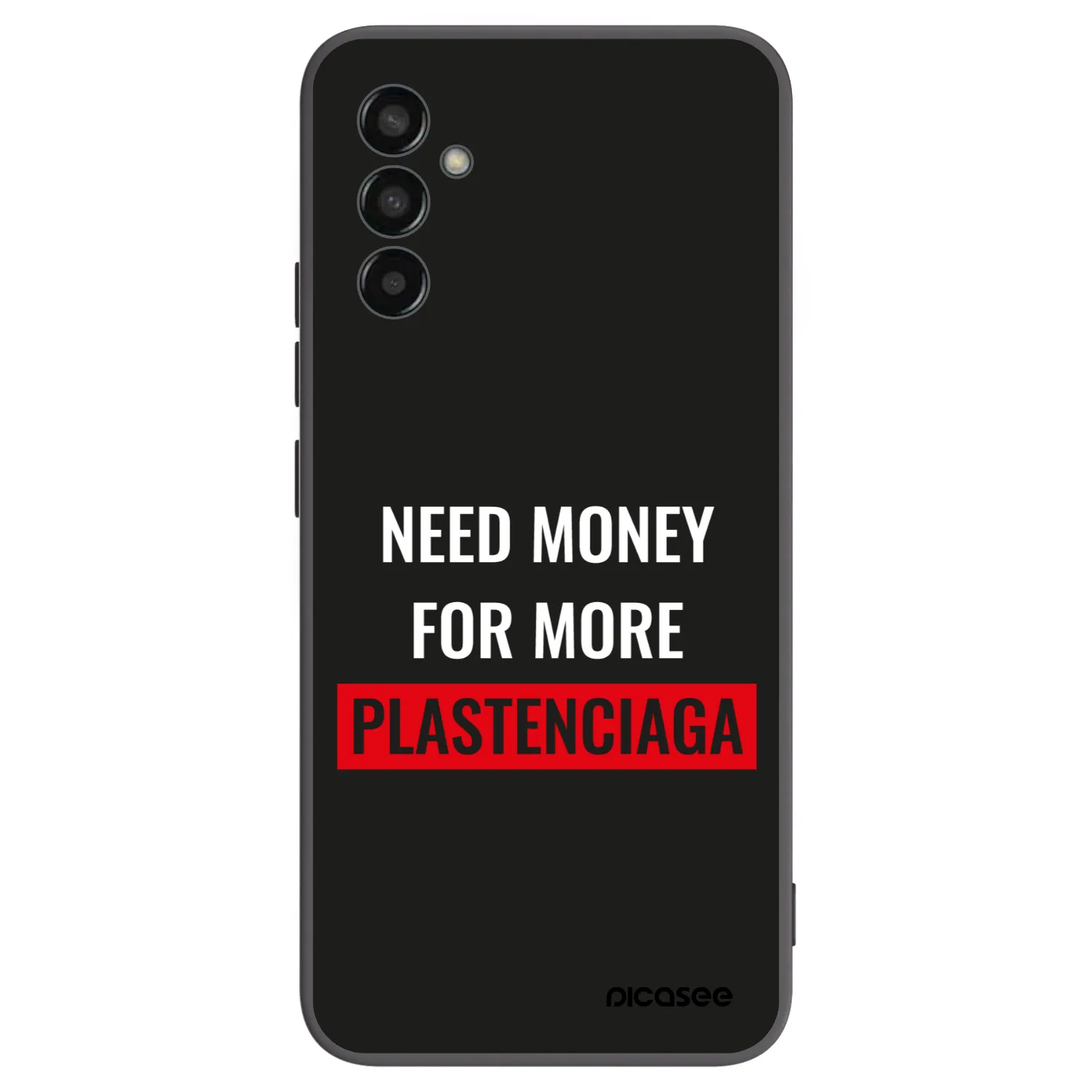 Picasee crna silikonska maskica za Samsung Galaxy M13 M135F - More PLASTENCIAGA