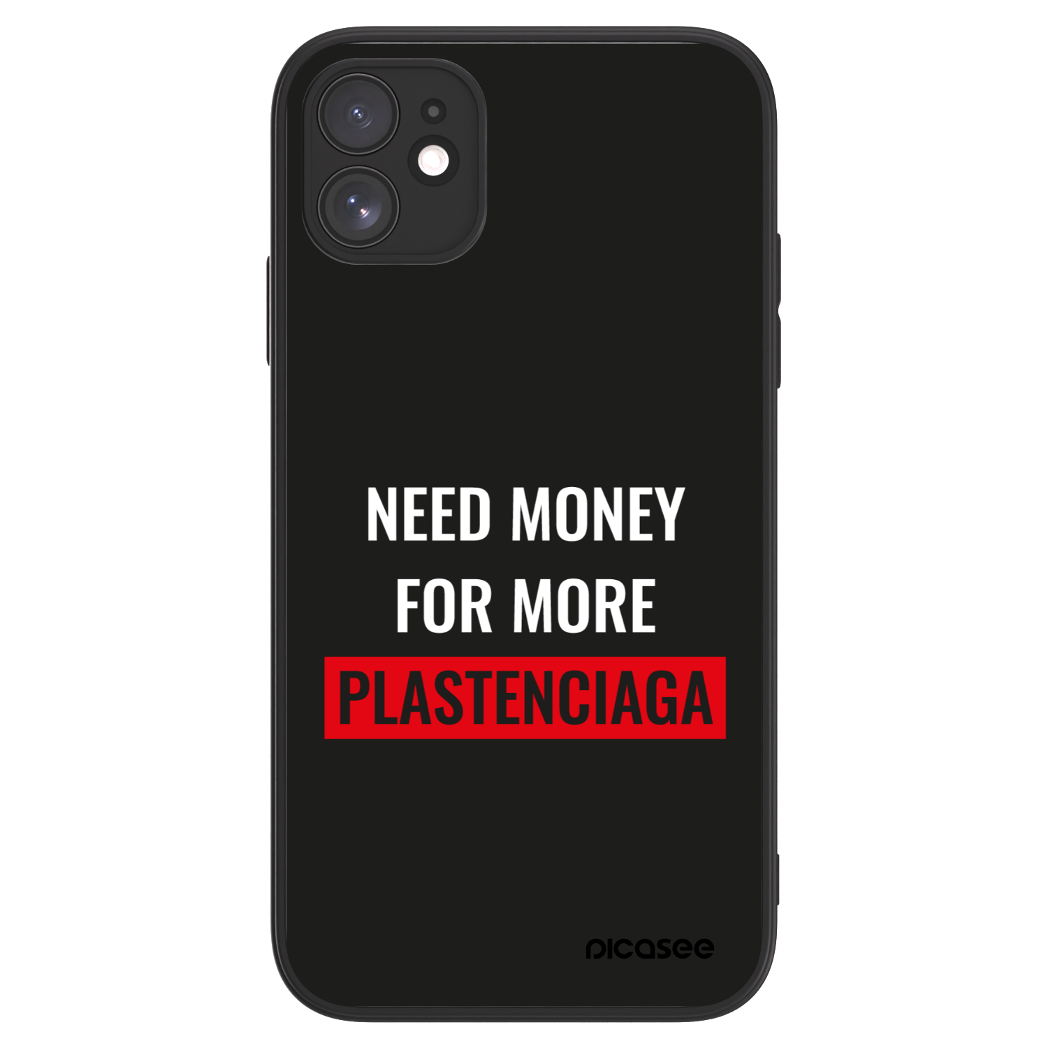 Picasee ULTIMATE CASE MagSafe za Apple iPhone 11 - More PLASTENCIAGA