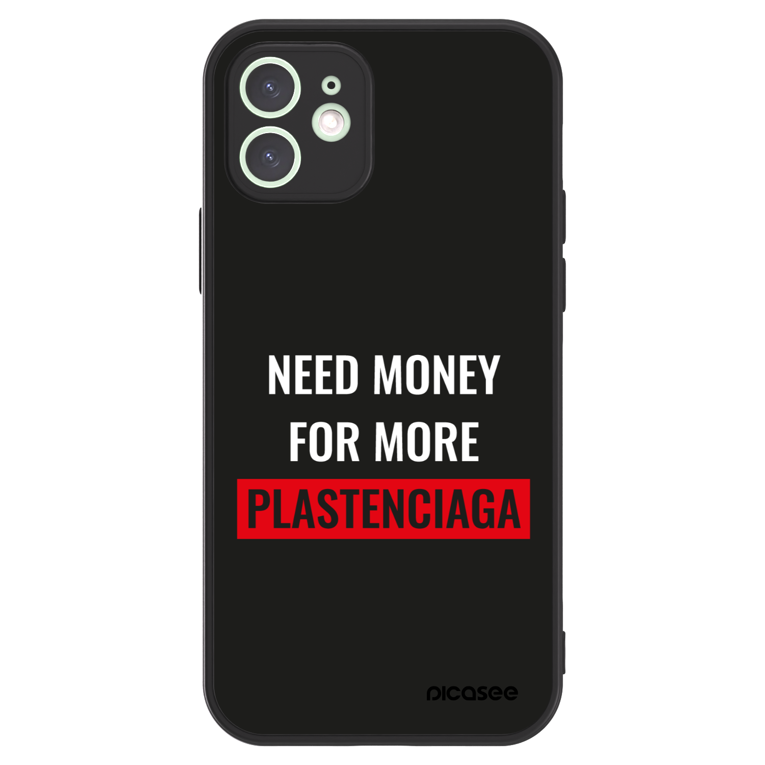 Picasee ULTIMATE CASE MagSafe za Apple iPhone 12 - More PLASTENCIAGA