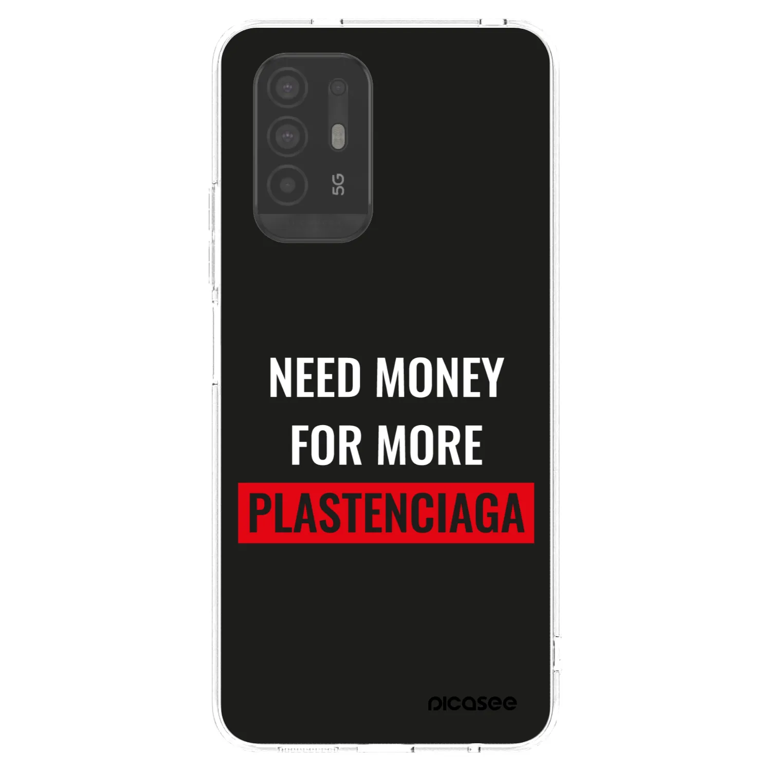 Picasee silikonska prozirna maskica za OPPO A94 5G - More PLASTENCIAGA