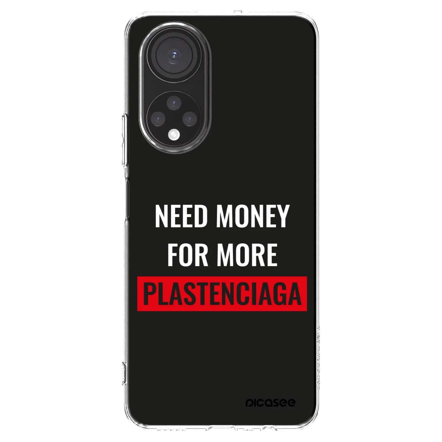 Picasee silikonska prozirna maskica za Honor X7 - More PLASTENCIAGA
