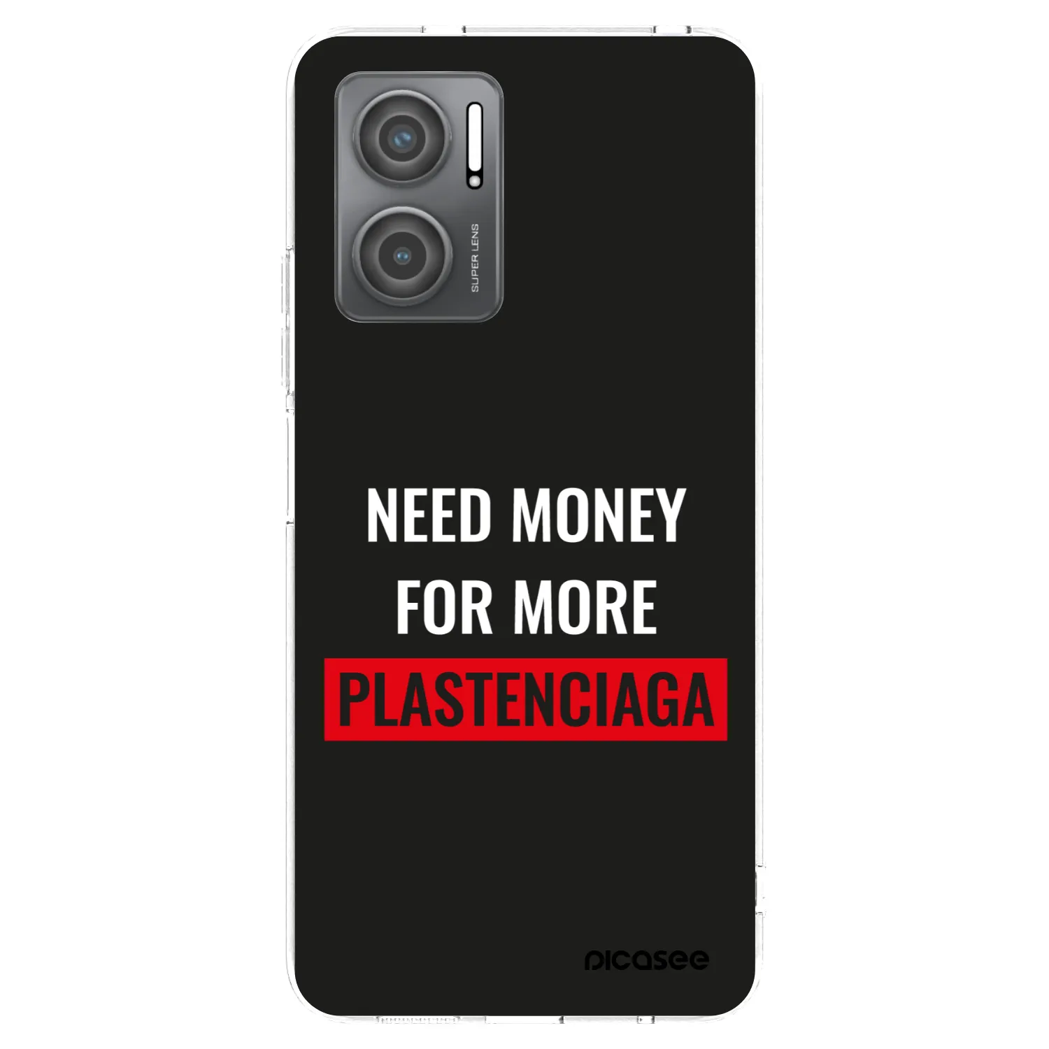 Picasee silikonska prozirna maskica za Xiaomi Redmi 10 5G - More PLASTENCIAGA