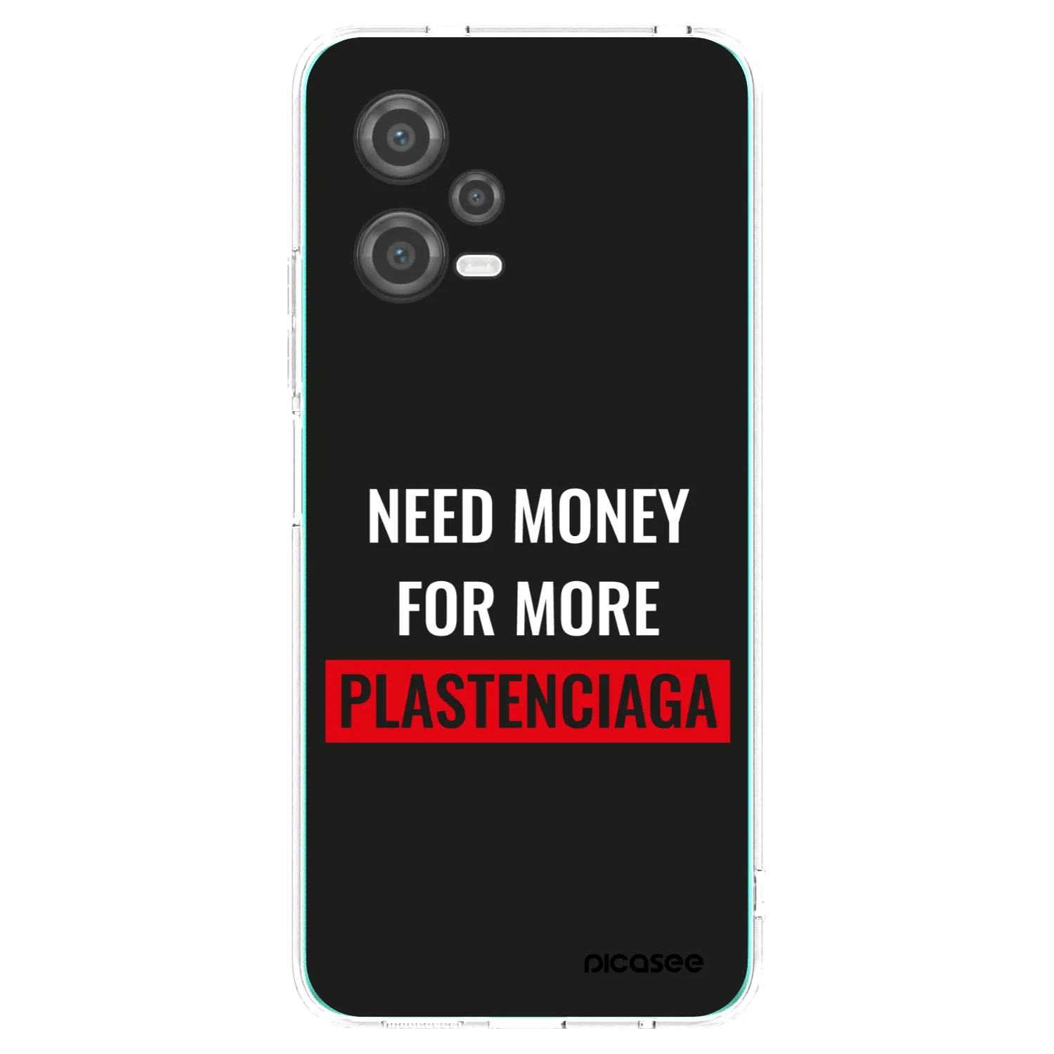 Picasee silikonska prozirna maskica za Xiaomi Poco X5 - More PLASTENCIAGA