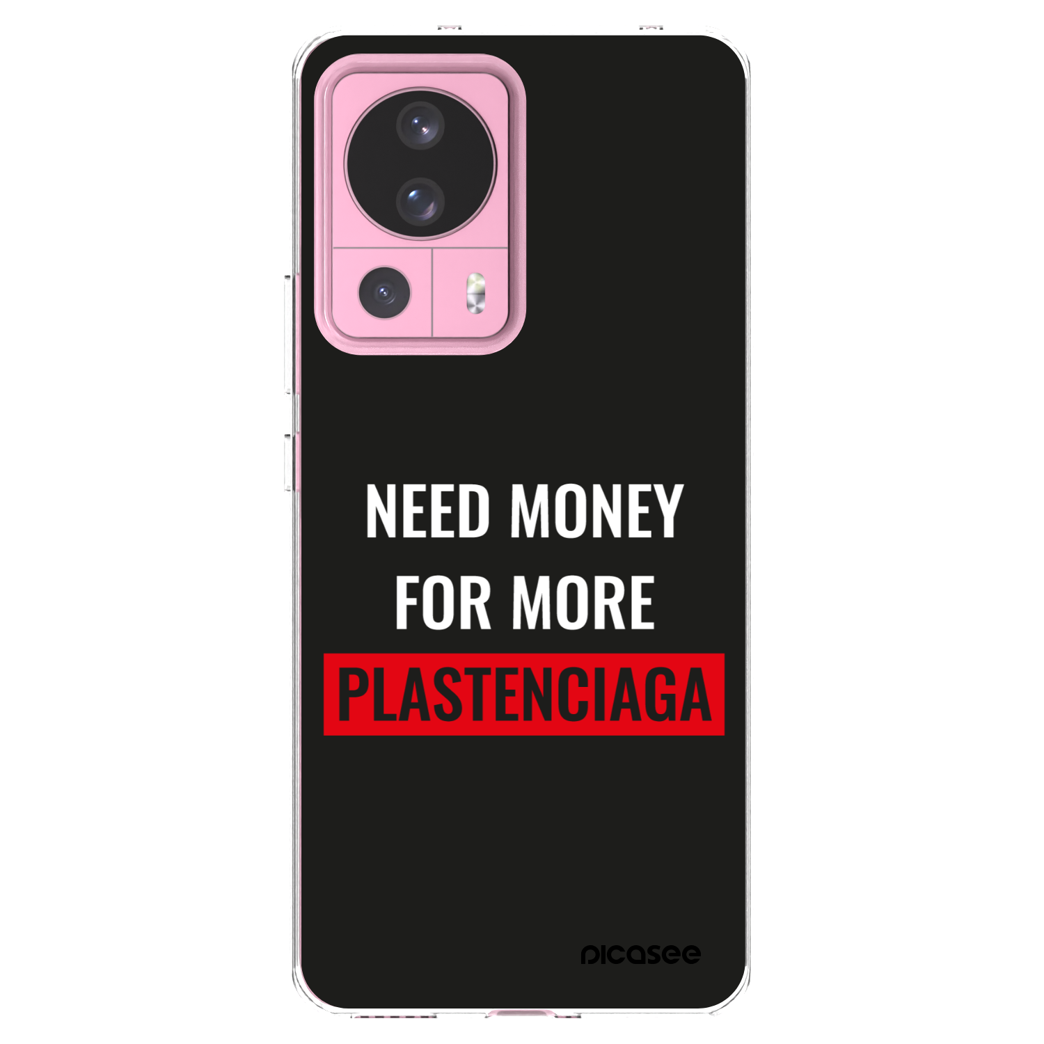 Picasee silikonska prozirna maskica za Xiaomi 13 Lite - More PLASTENCIAGA
