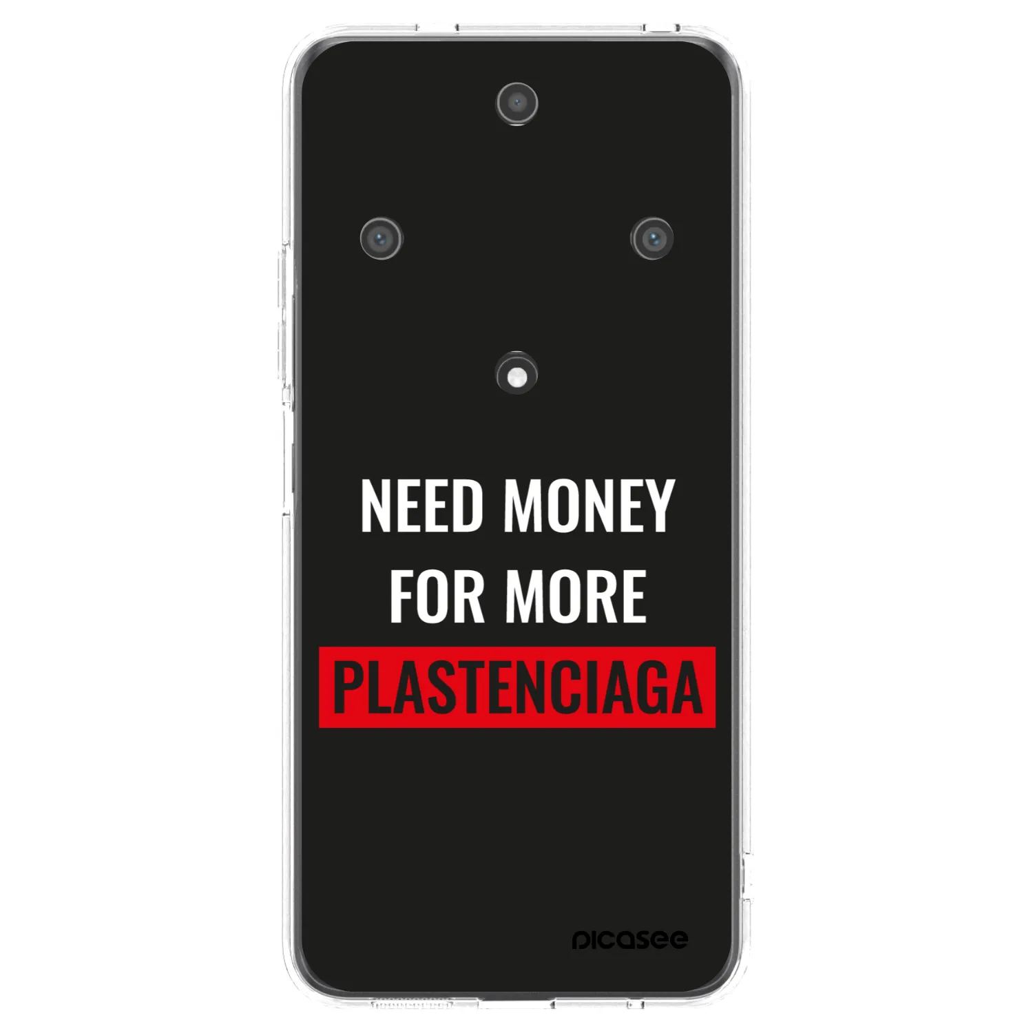 Picasee silikonska prozirna maskica za Honor Magic5 Lite 5G - More PLASTENCIAGA