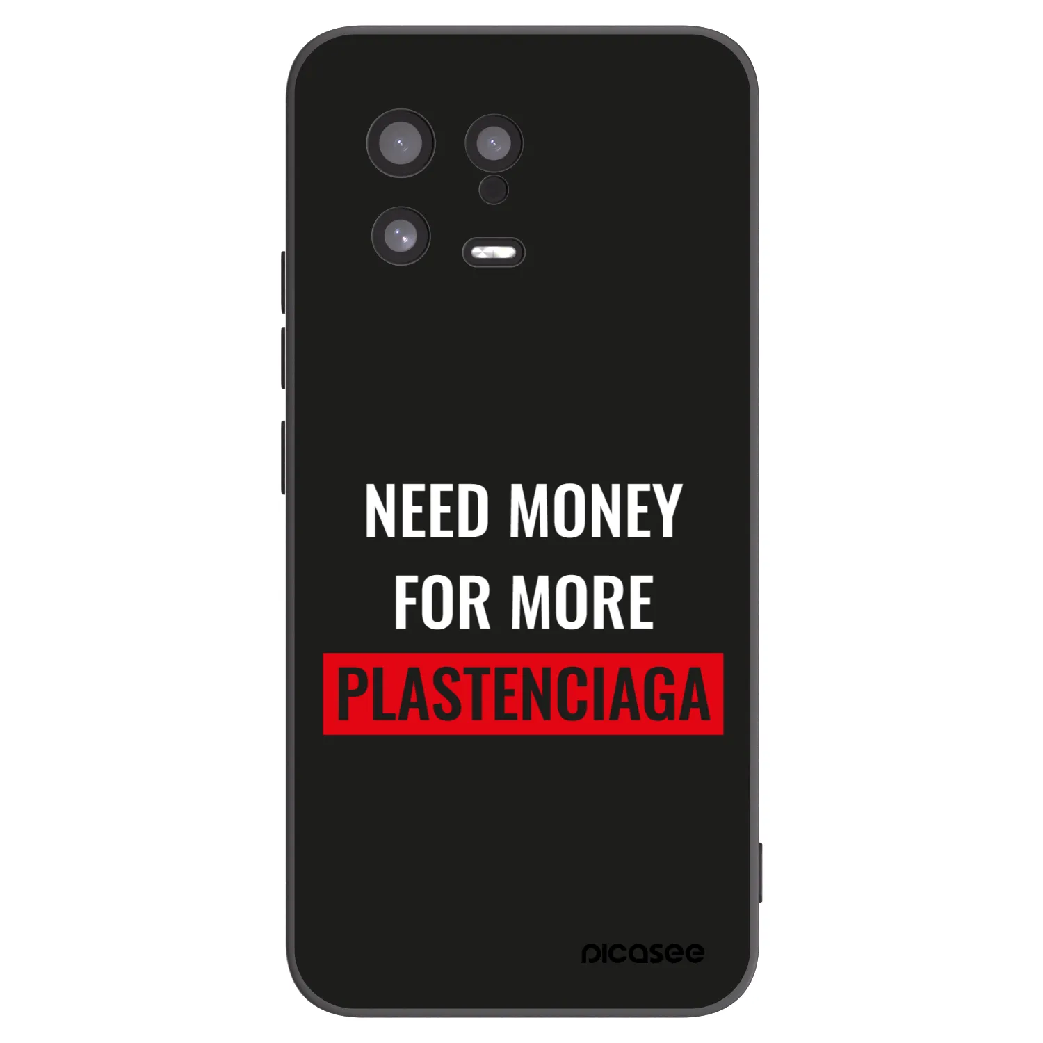 Picasee crna silikonska maskica za Xiaomi 13 - More PLASTENCIAGA