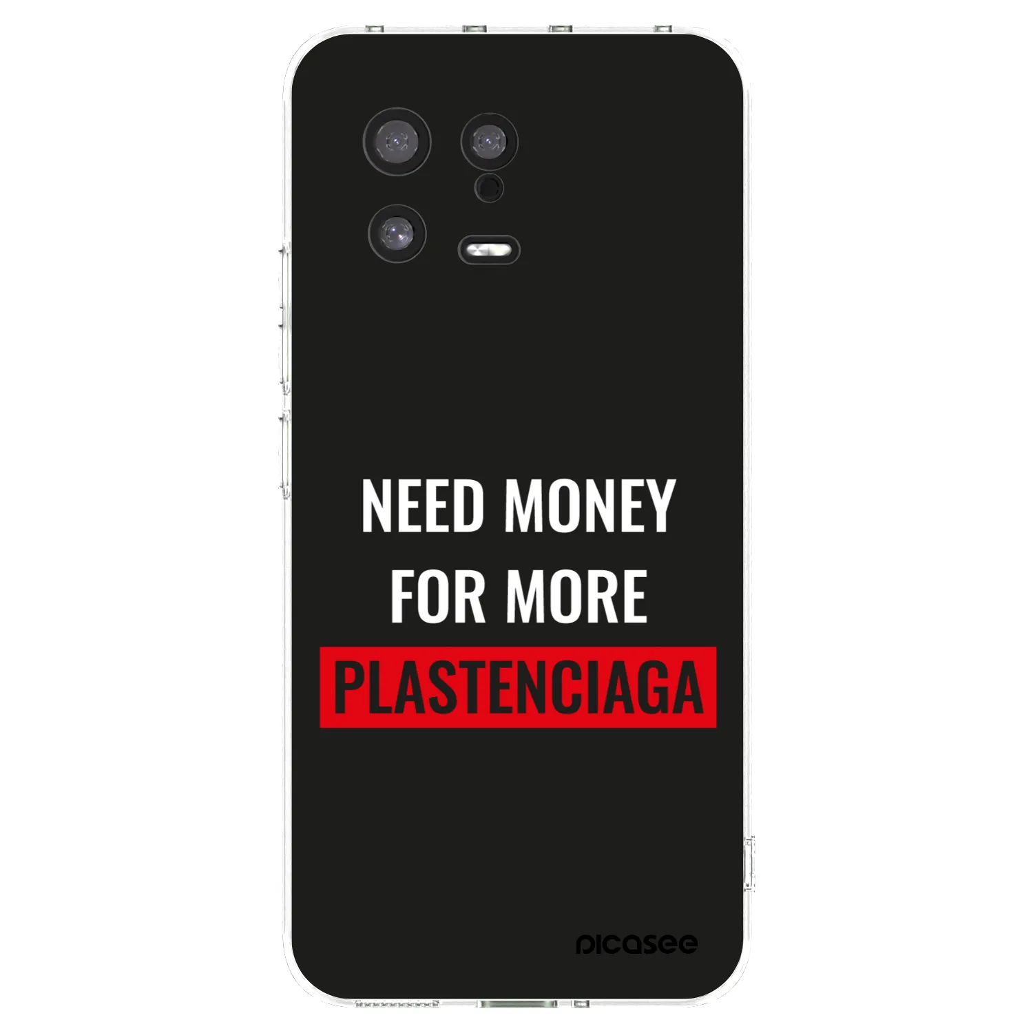 Picasee silikonska prozirna maskica za Xiaomi 13 - More PLASTENCIAGA