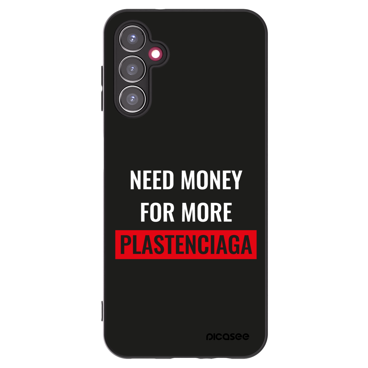 Picasee crna silikonska maskica za Samsung Galaxy A14 5G A146P - More PLASTENCIAGA