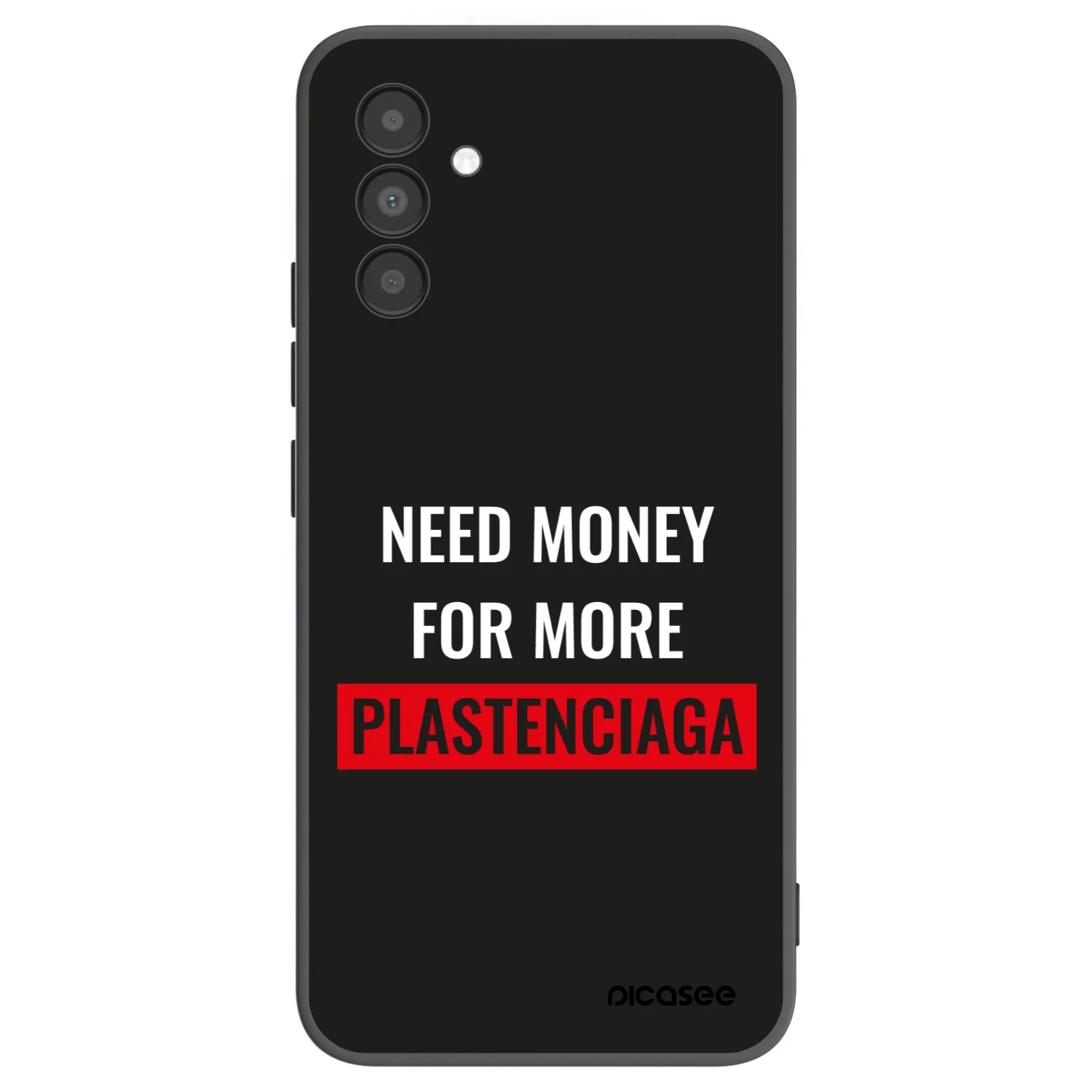 Picasee crna silikonska maskica za Samsung Galaxy A04s A047F - More PLASTENCIAGA