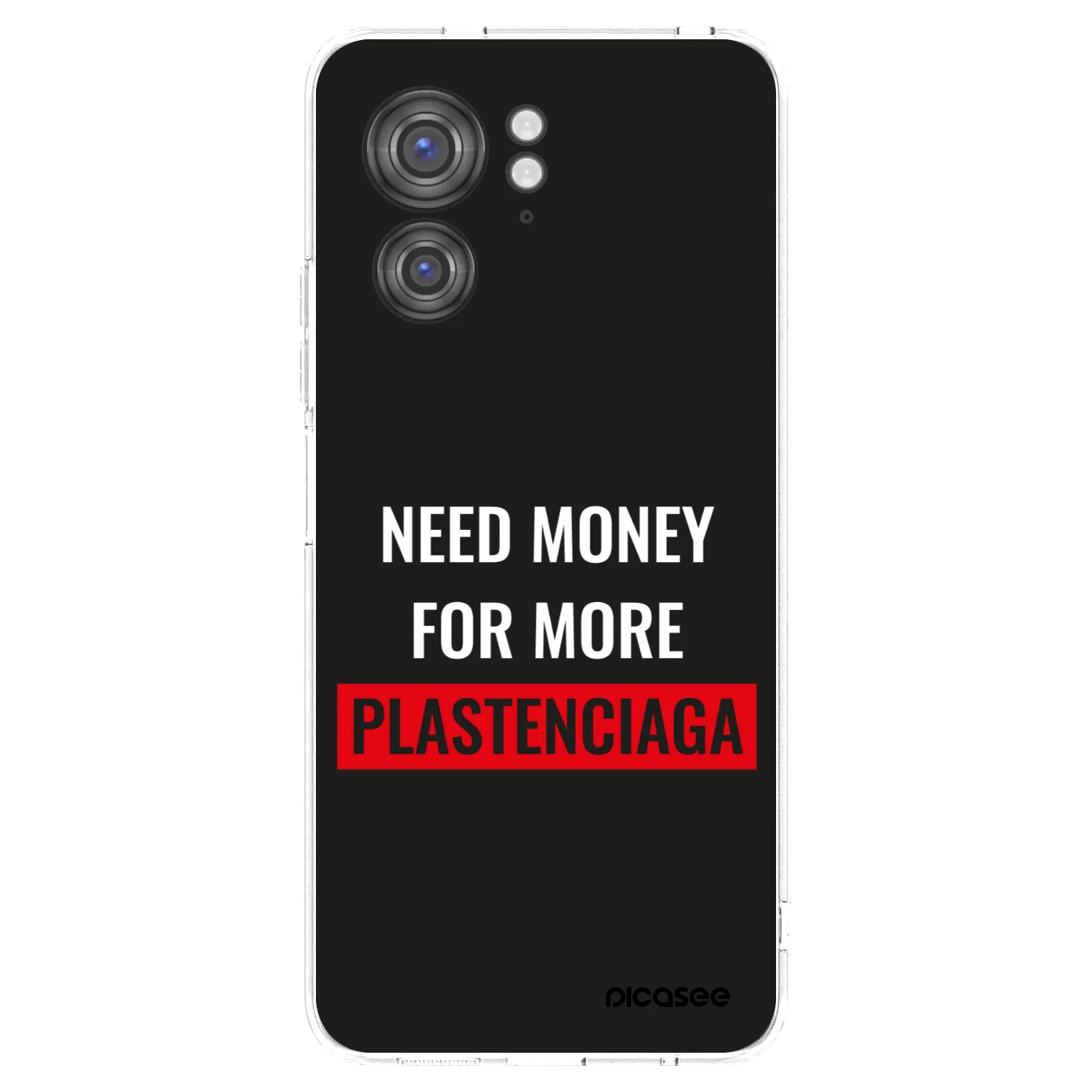 Picasee silikonska prozirna maskica za Motorola Edge 40 - More PLASTENCIAGA
