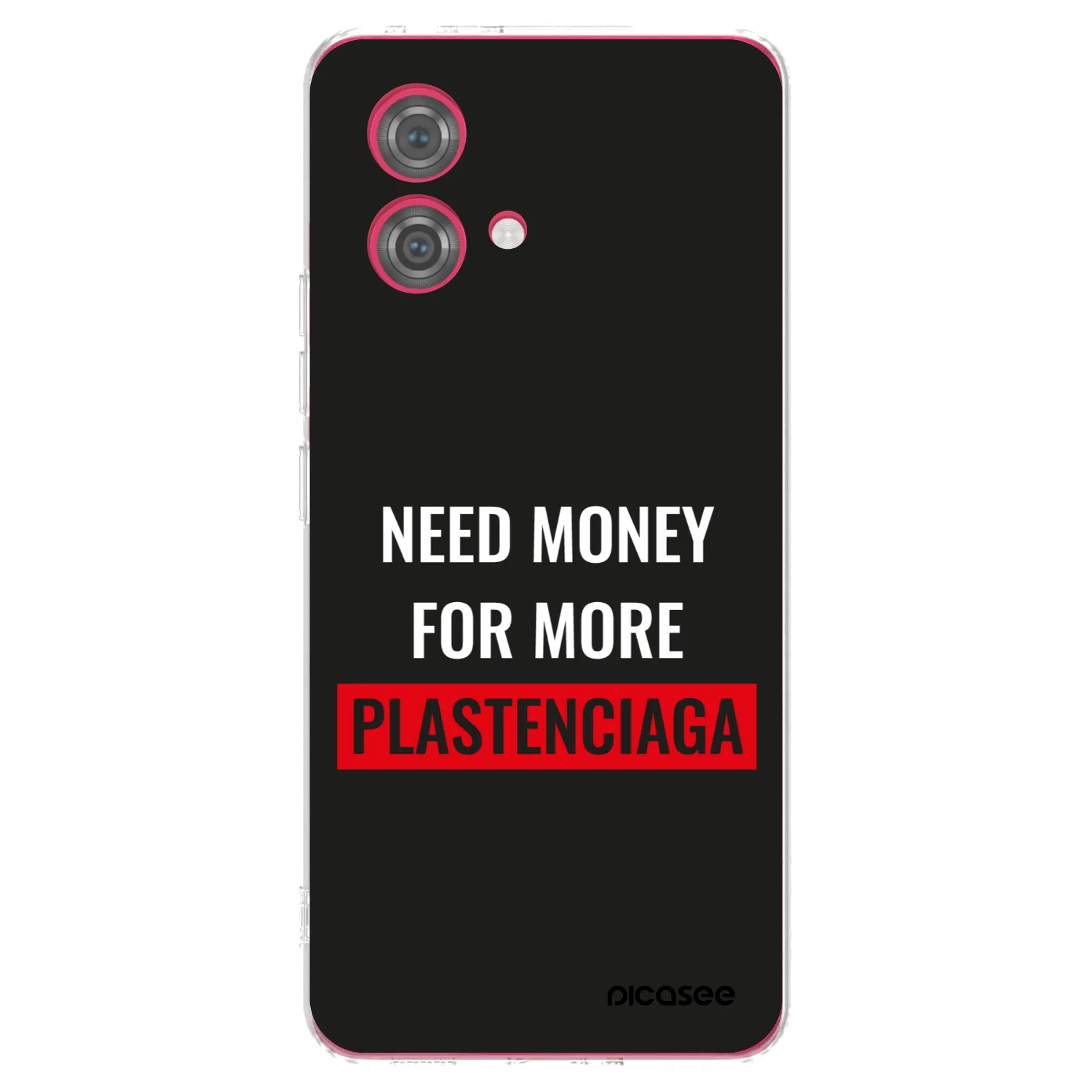 Picasee silikonska prozirna maskica za Motorola Moto G84 5G - More PLASTENCIAGA