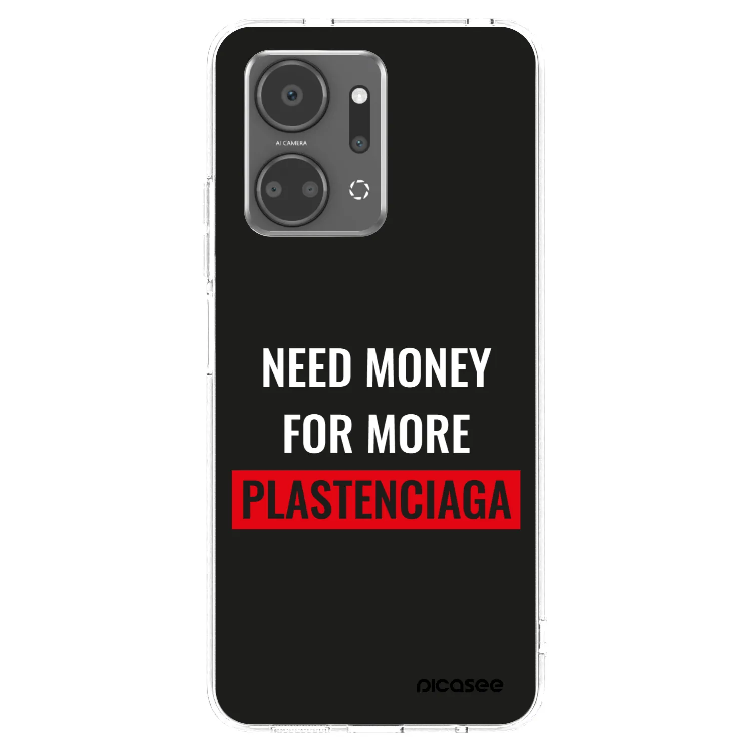 Picasee silikonska prozirna maskica za Honor X7a - More PLASTENCIAGA