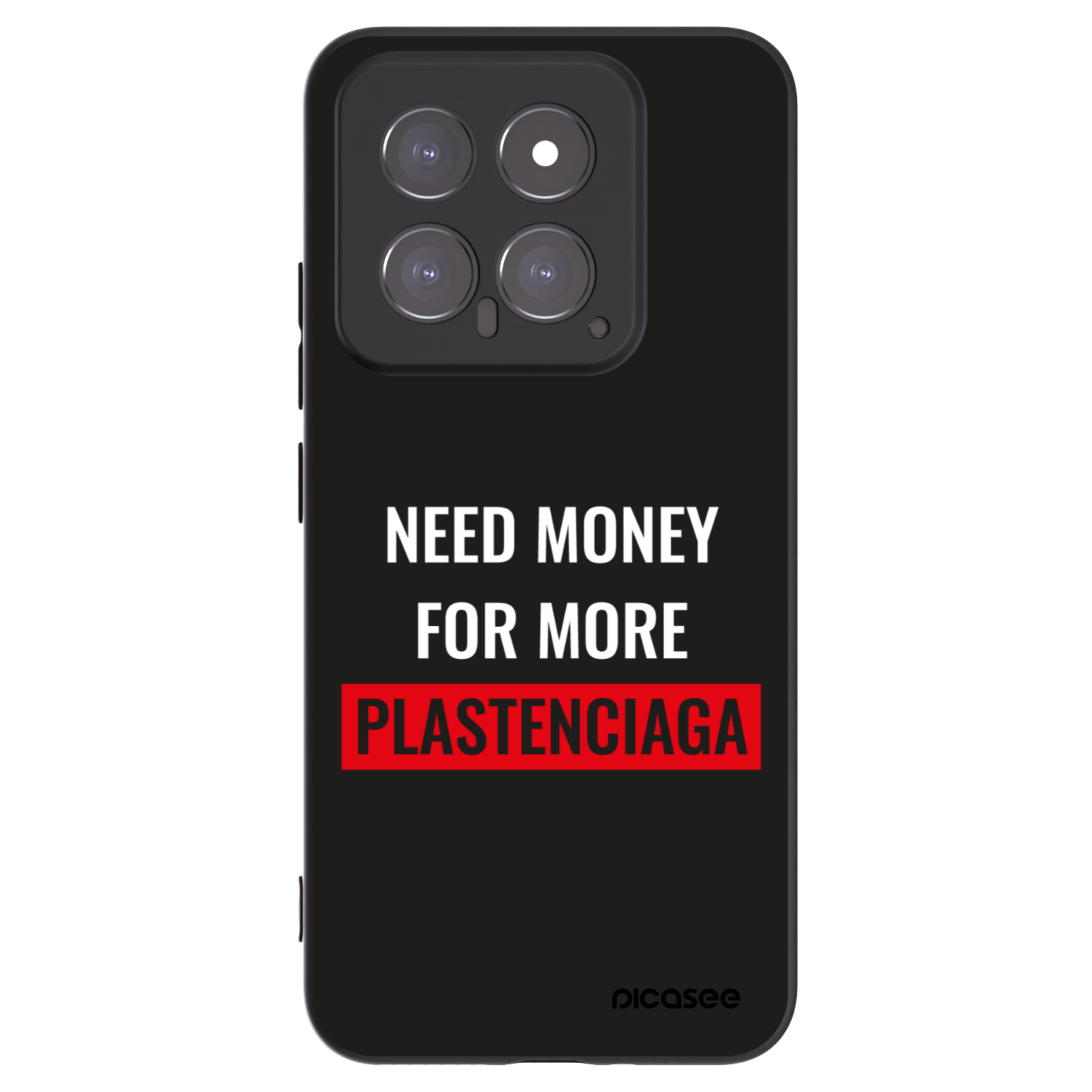 Picasee crna silikonska maskica za Xiaomi 14 - More PLASTENCIAGA