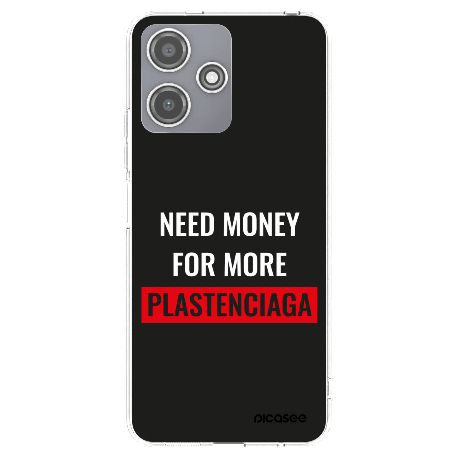 Picasee silikonska prozirna maskica za Xiaomi Redmi 12 5G - More PLASTENCIAGA