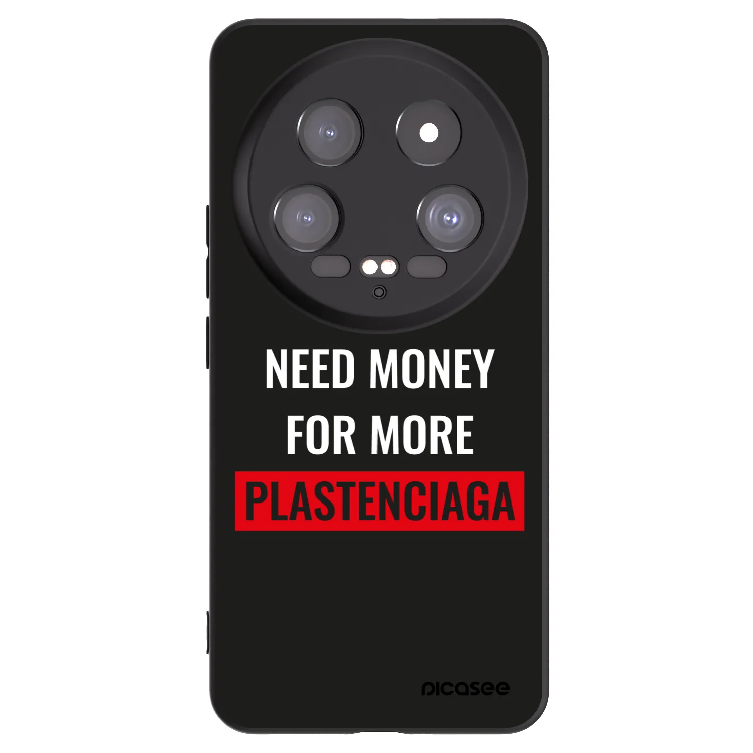 Picasee crna silikonska maskica za Xiaomi 14 Ultra - More PLASTENCIAGA