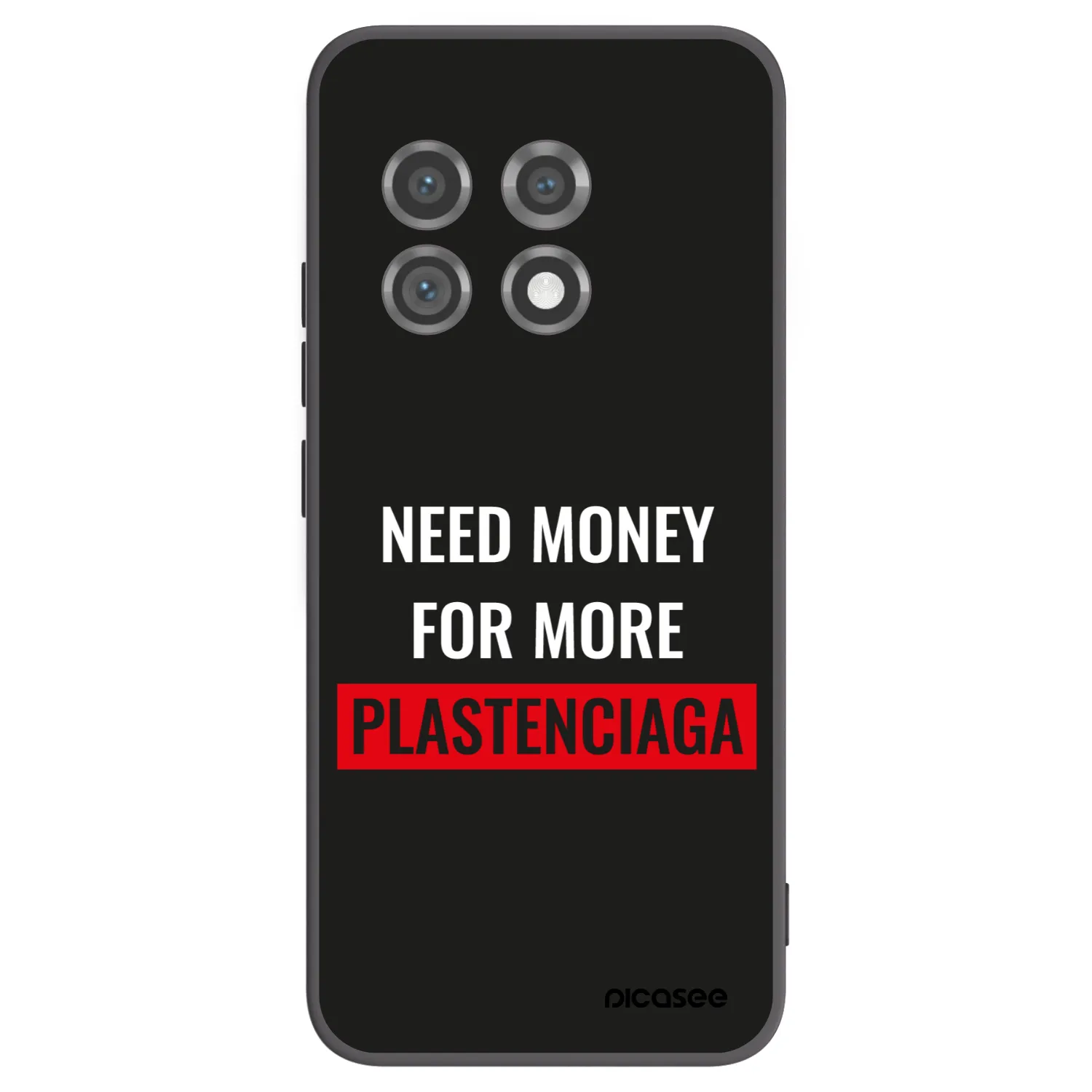 Picasee crna silikonska maskica za OnePlus 11 5G - More PLASTENCIAGA