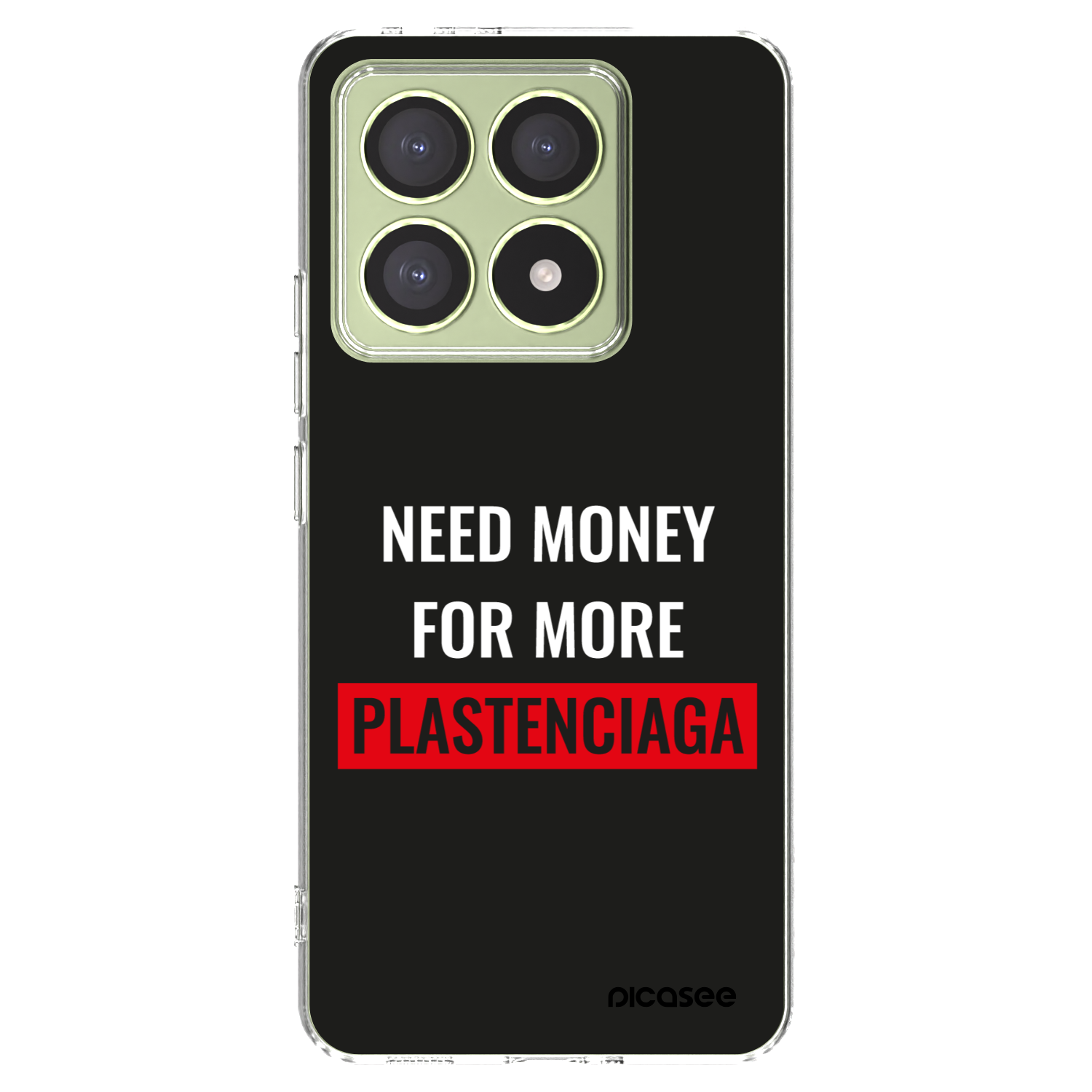 Picasee silikonska prozirna maskica za Xiaomi 14T - More PLASTENCIAGA