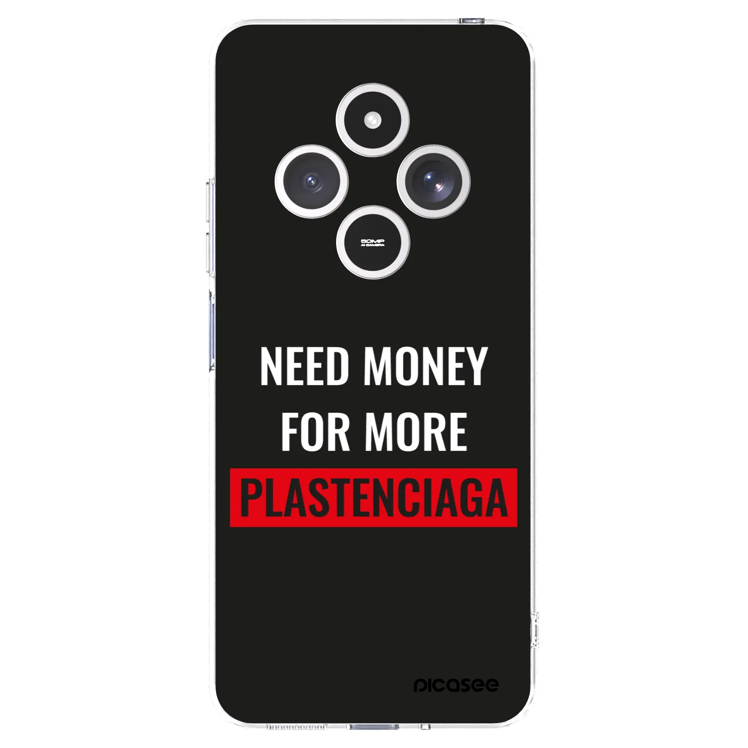 Picasee silikonska prozirna maskica za Xiaomi Redmi 14C - More PLASTENCIAGA