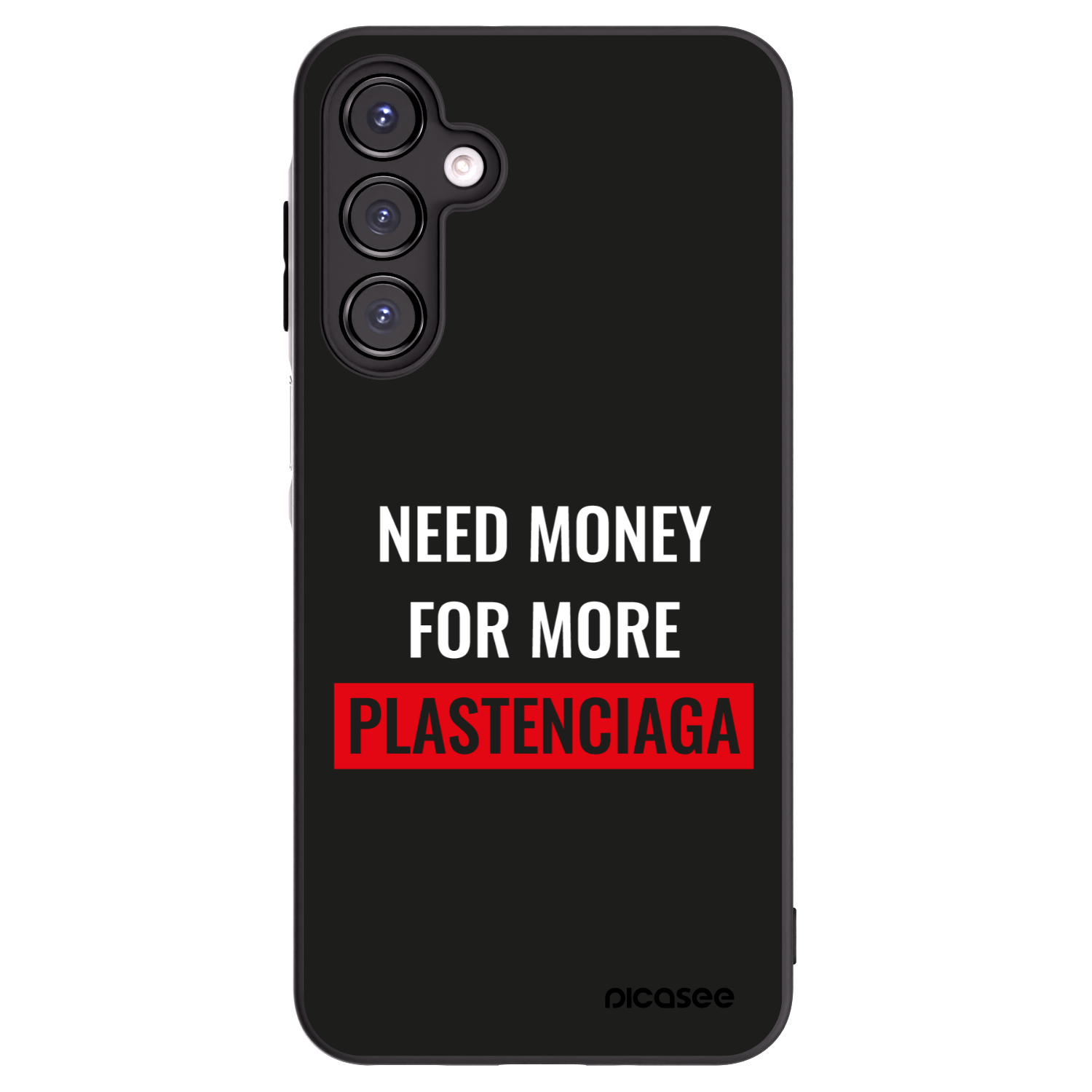 Picasee crna silikonska maskica za Samsung Galaxy A16 5G - More PLASTENCIAGA