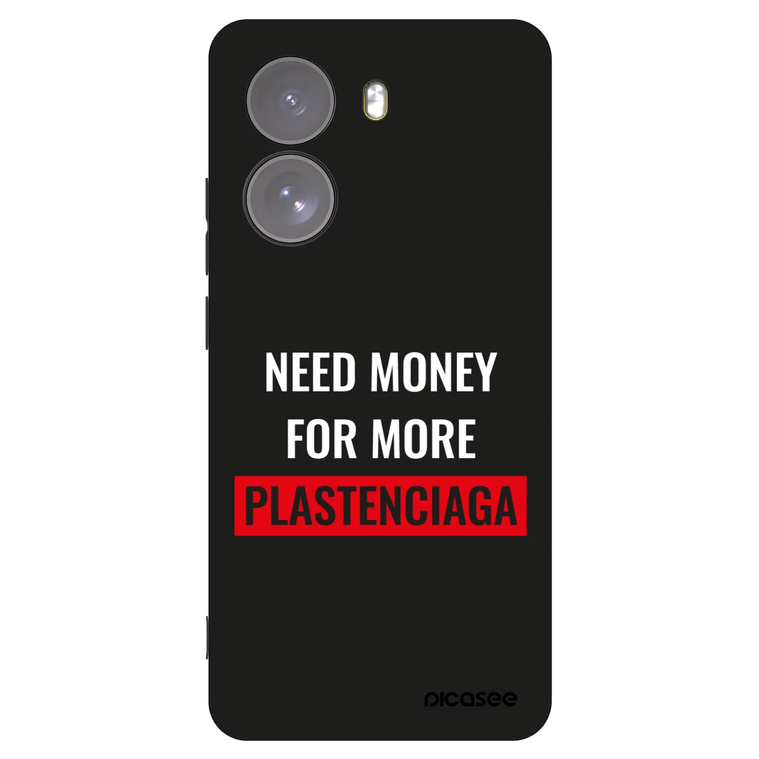 Picasee crna silikonska maskica za Xiaomi Poco X7 - More PLASTENCIAGA