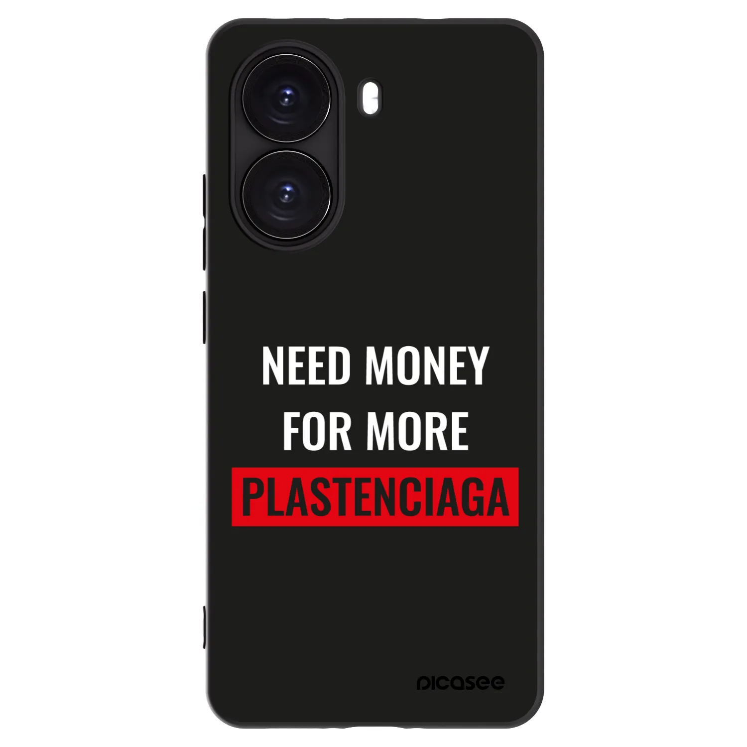 Picasee crna silikonska maskica za Xiaomi Poco X7 Pro 5G - More PLASTENCIAGA
