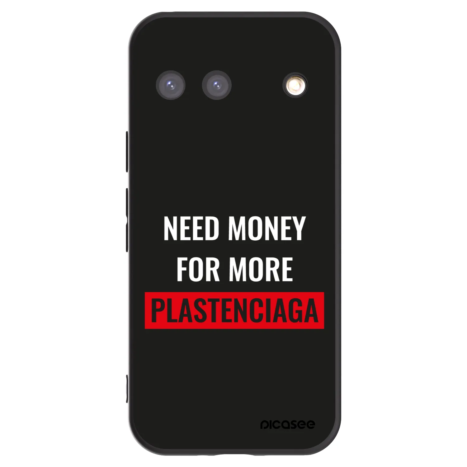 Picasee crna silikonska maskica za Google Pixel 9 - More PLASTENCIAGA