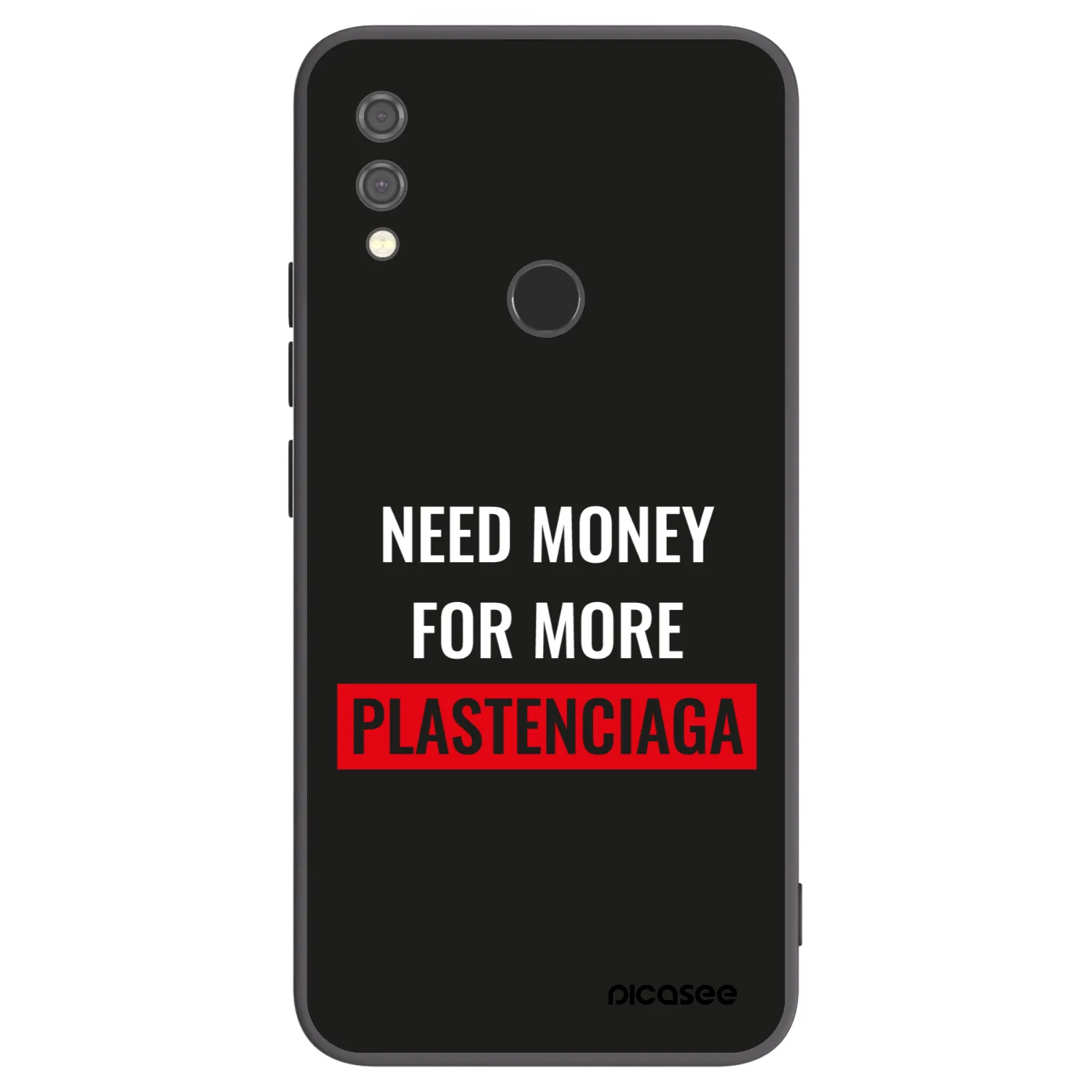 Picasee crna silikonska maskica za Xiaomi Redmi Note 7 - More PLASTENCIAGA
