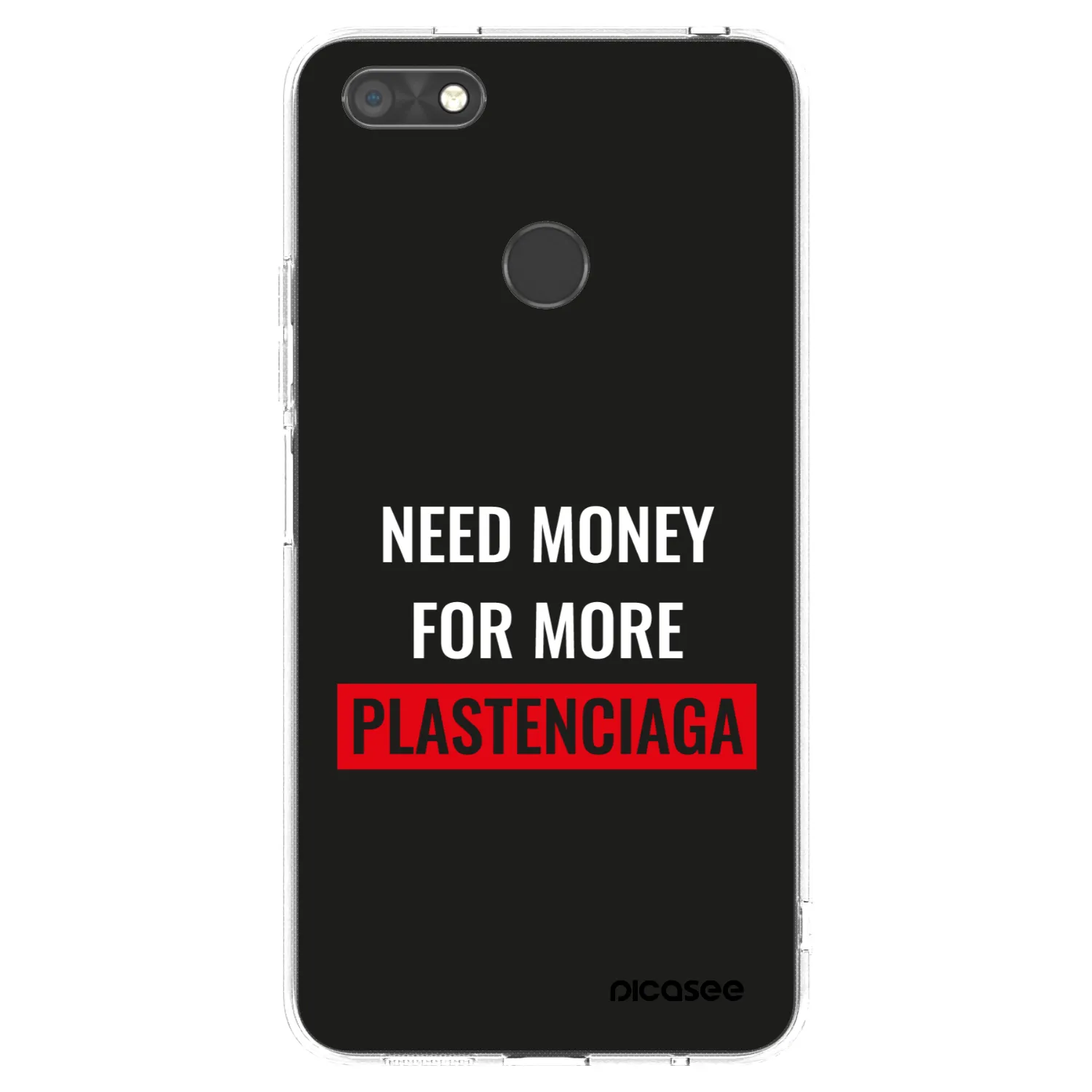 Picasee silikonska prozirna maskica za Huawei P9 Lite Mini - More PLASTENCIAGA