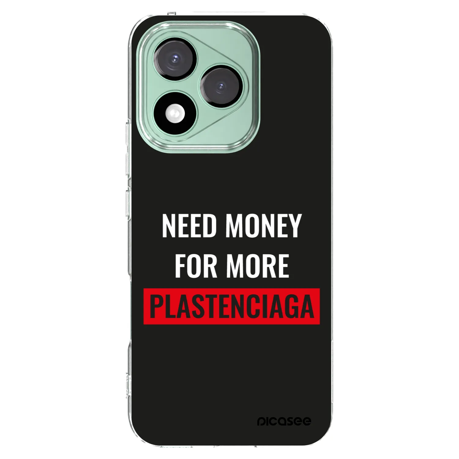 Picasee silikonska prozirna maskica za Honor 400 Lite 5G - More PLASTENCIAGA