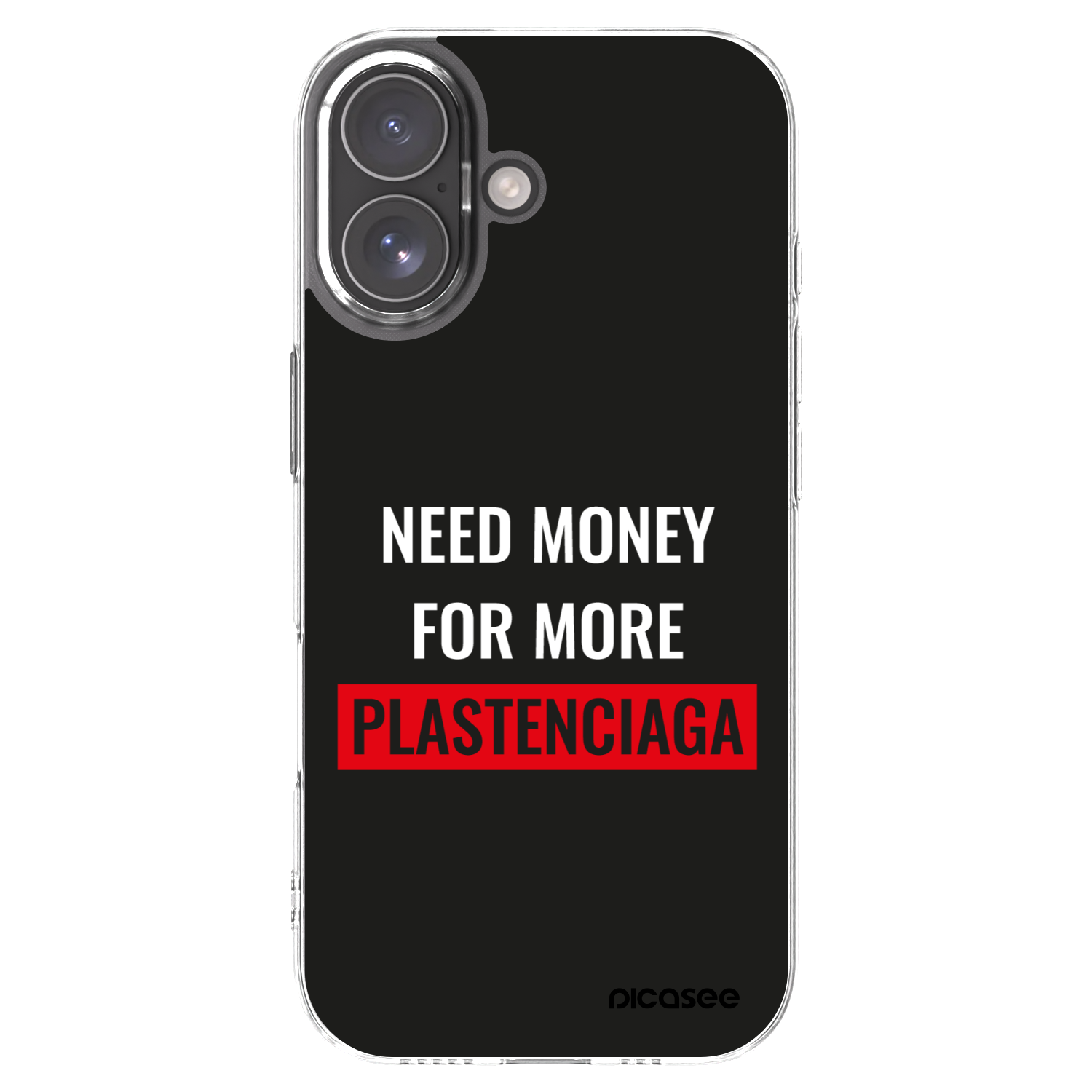 Picasee silikonska prozirna maskica za Apple iPhone 17 - More PLASTENCIAGA